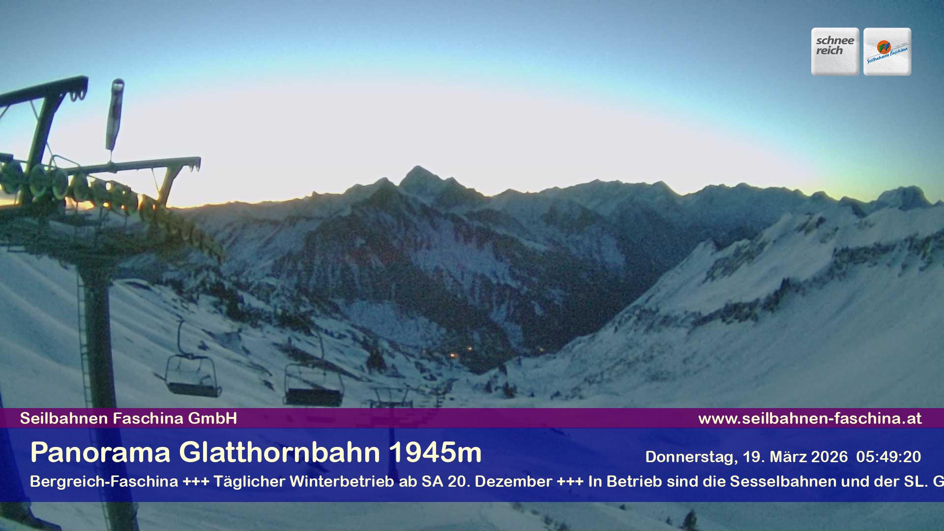 Faschina - Glatthornbahn