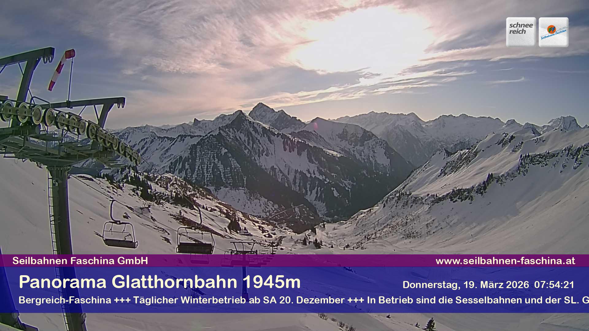 Faschina - Glatthornbahn