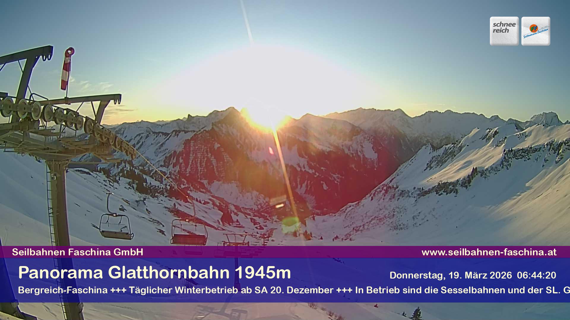 Faschina - Glatthornbahn