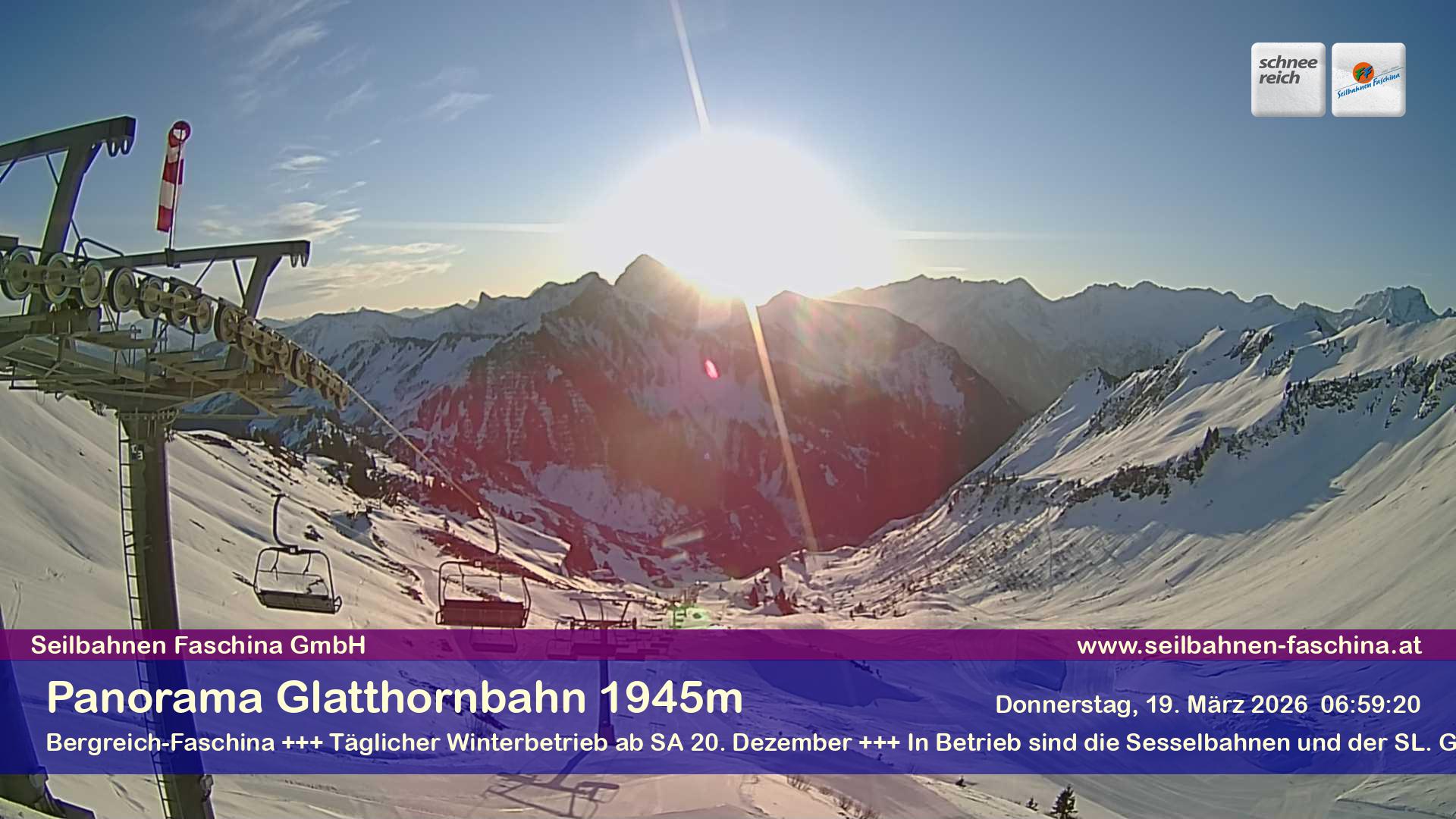 Faschina - Glatthornbahn