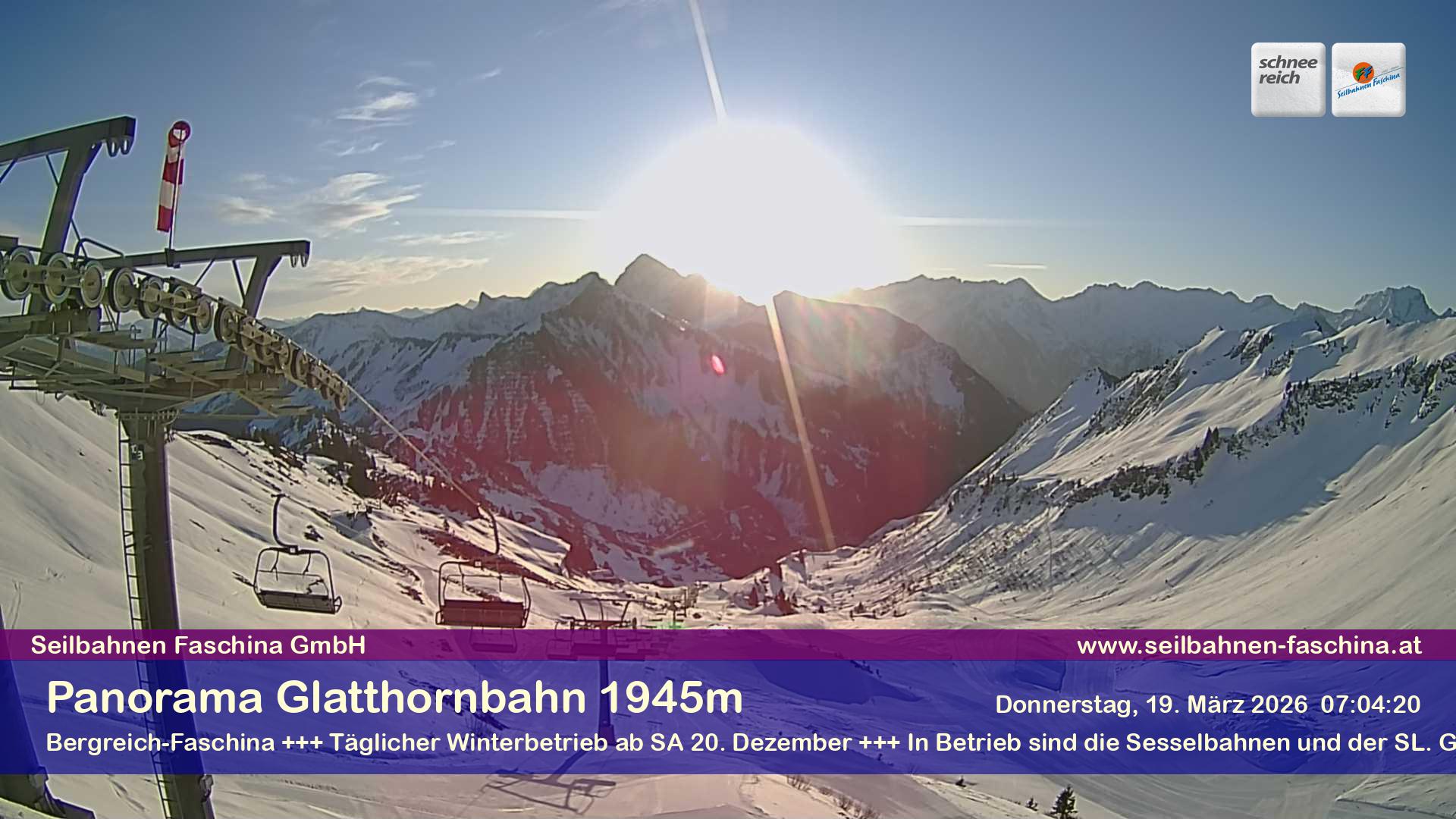 Faschina - Glatthornbahn