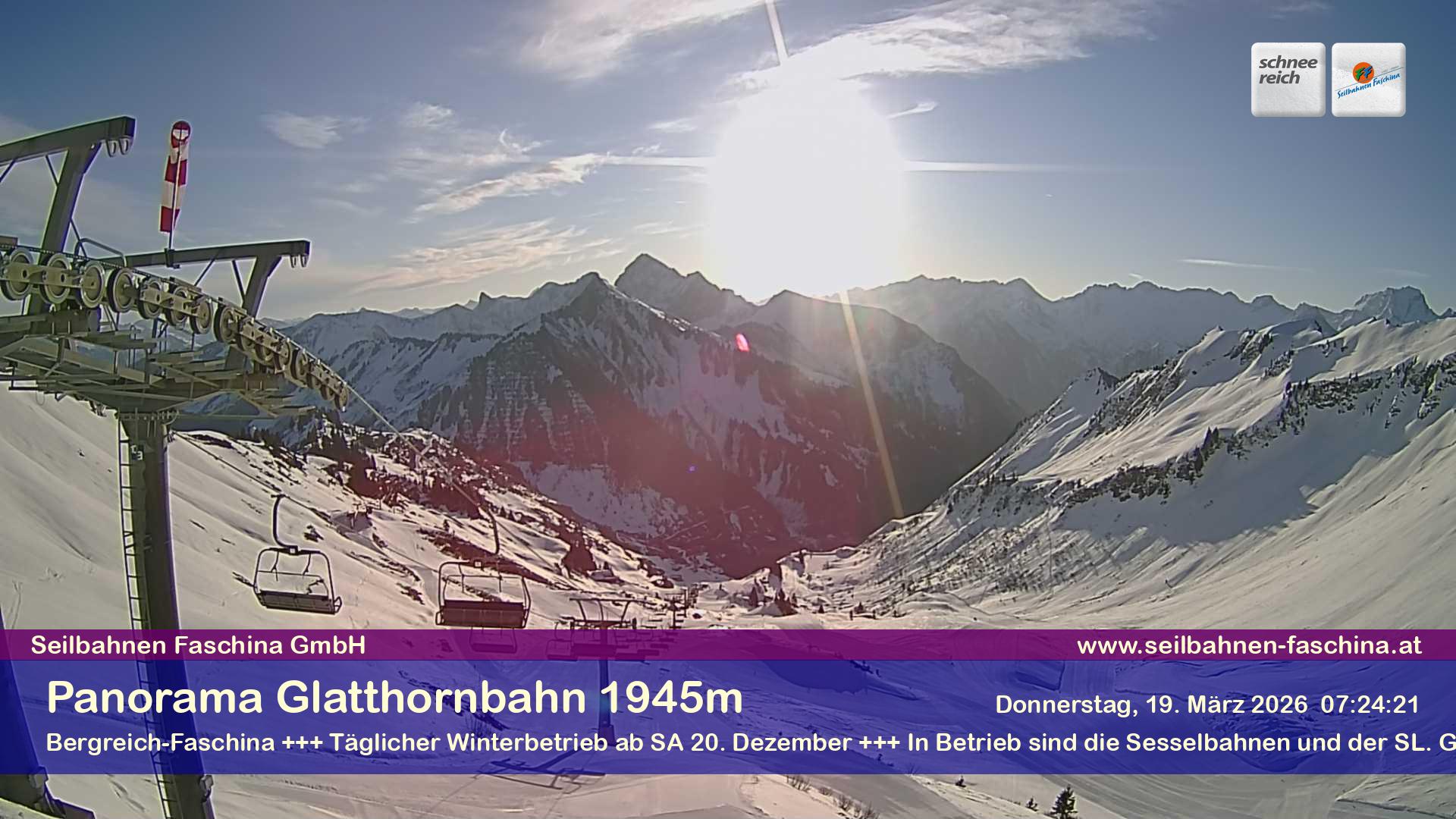 Faschina - Glatthornbahn