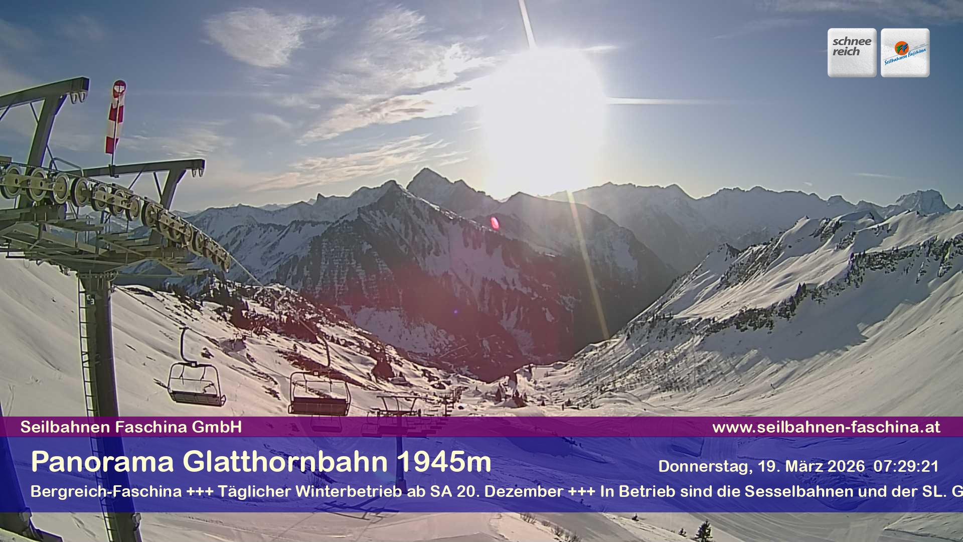 Faschina - Glatthornbahn