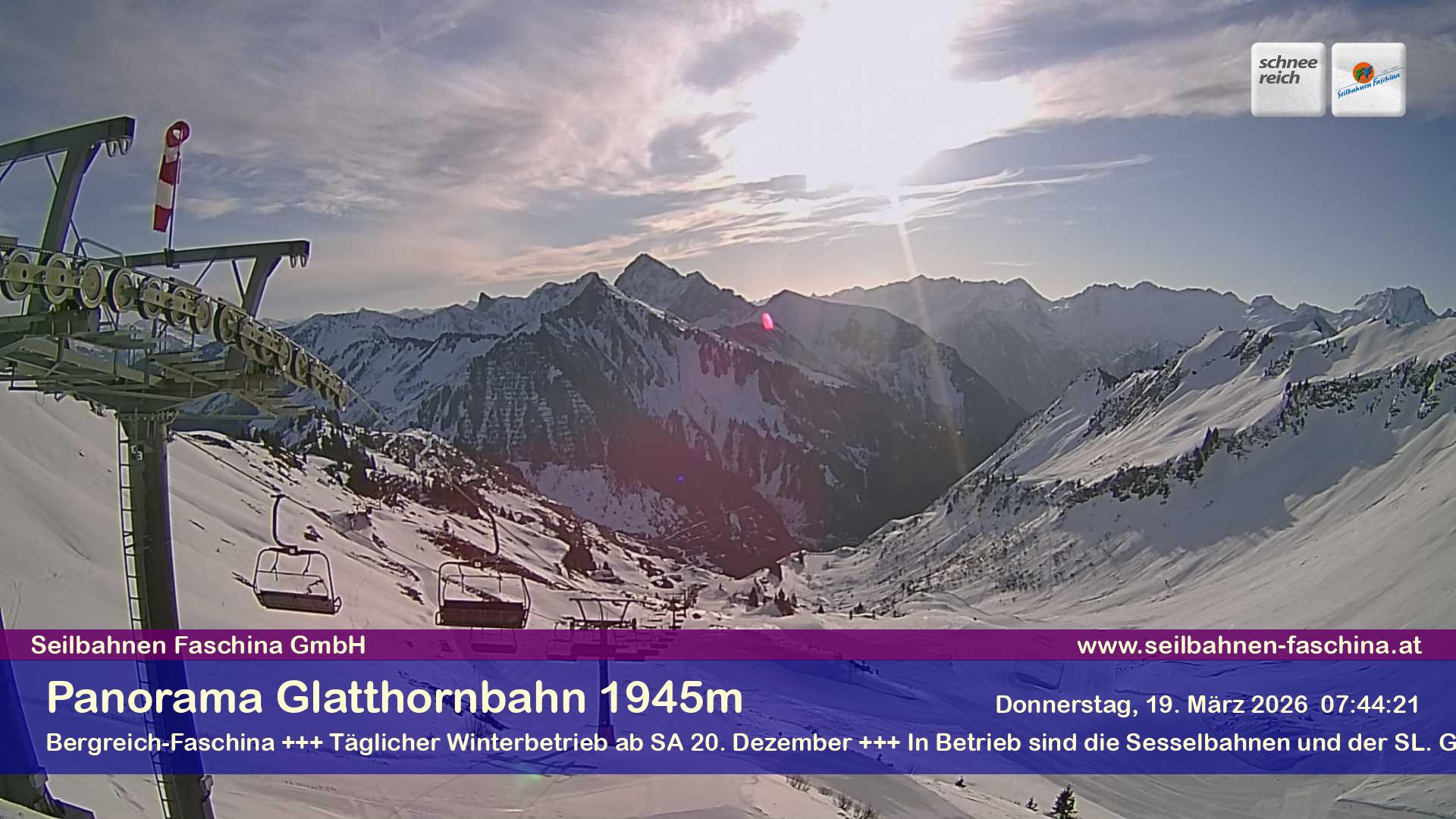 Faschina - Glatthornbahn