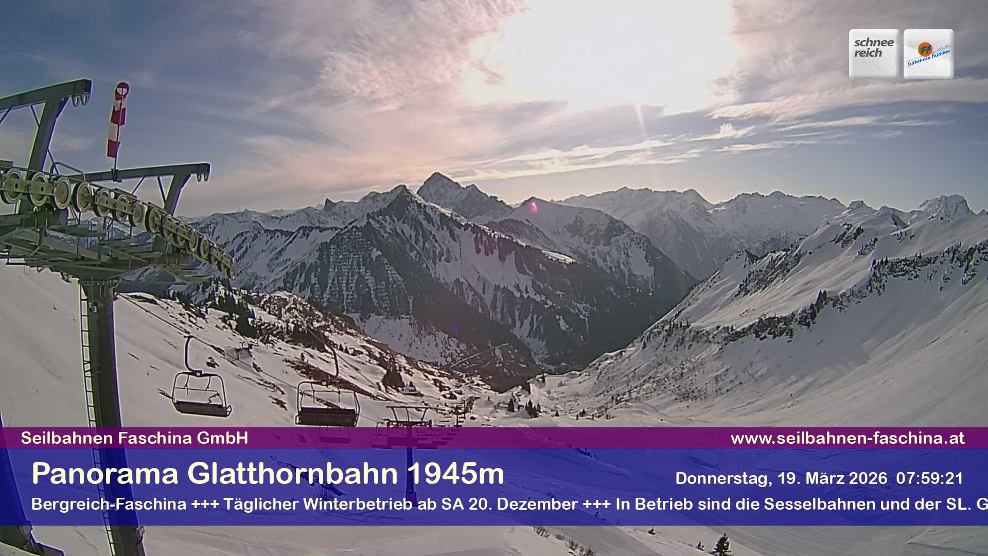 Faschina - Glatthornbahn