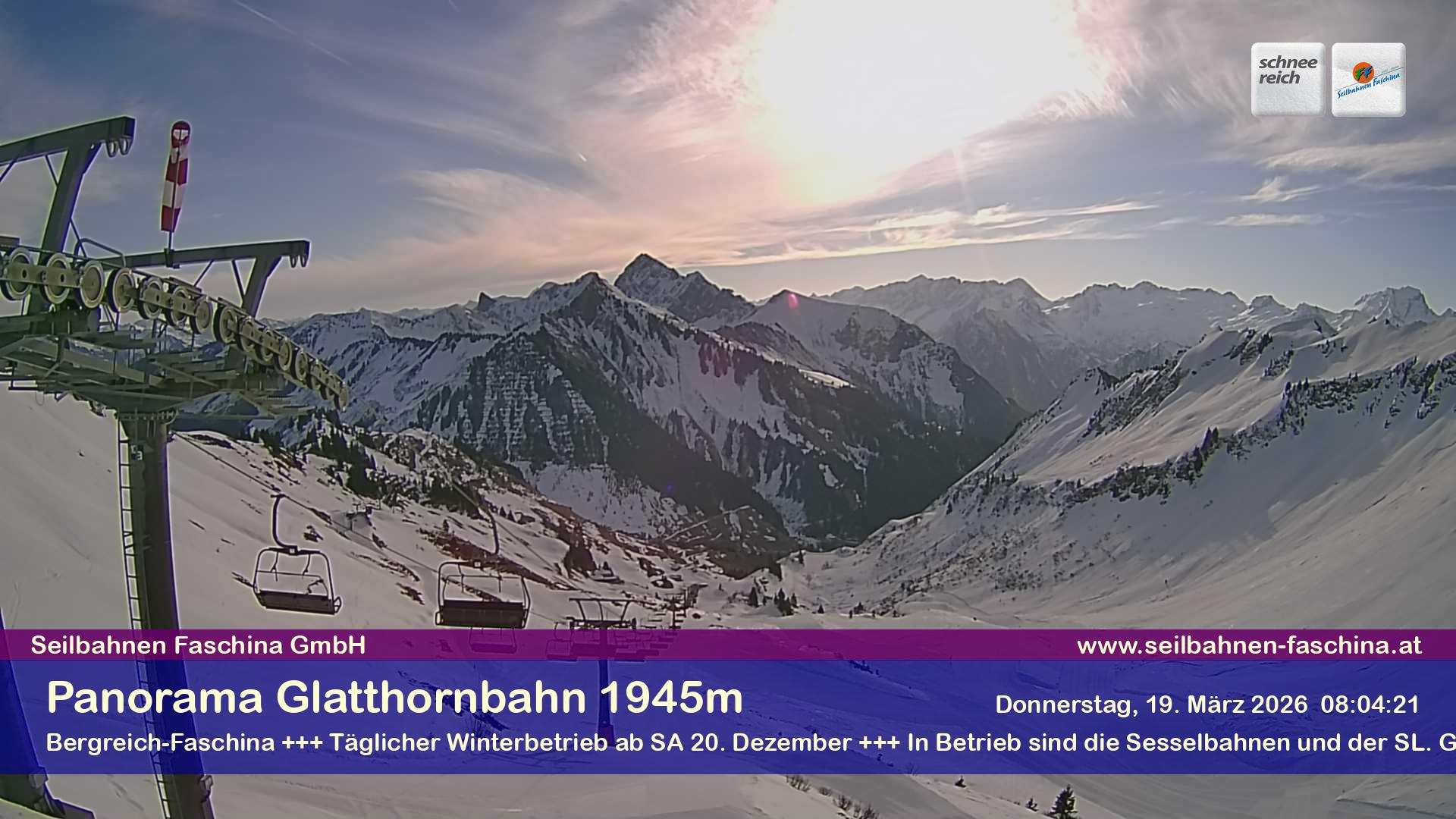 Faschina - Glatthornbahn