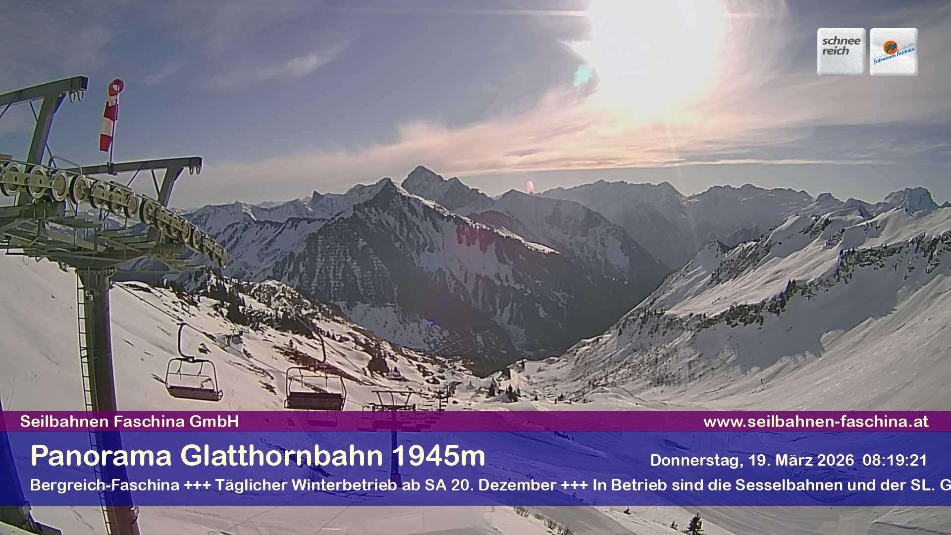 Faschina - Glatthornbahn