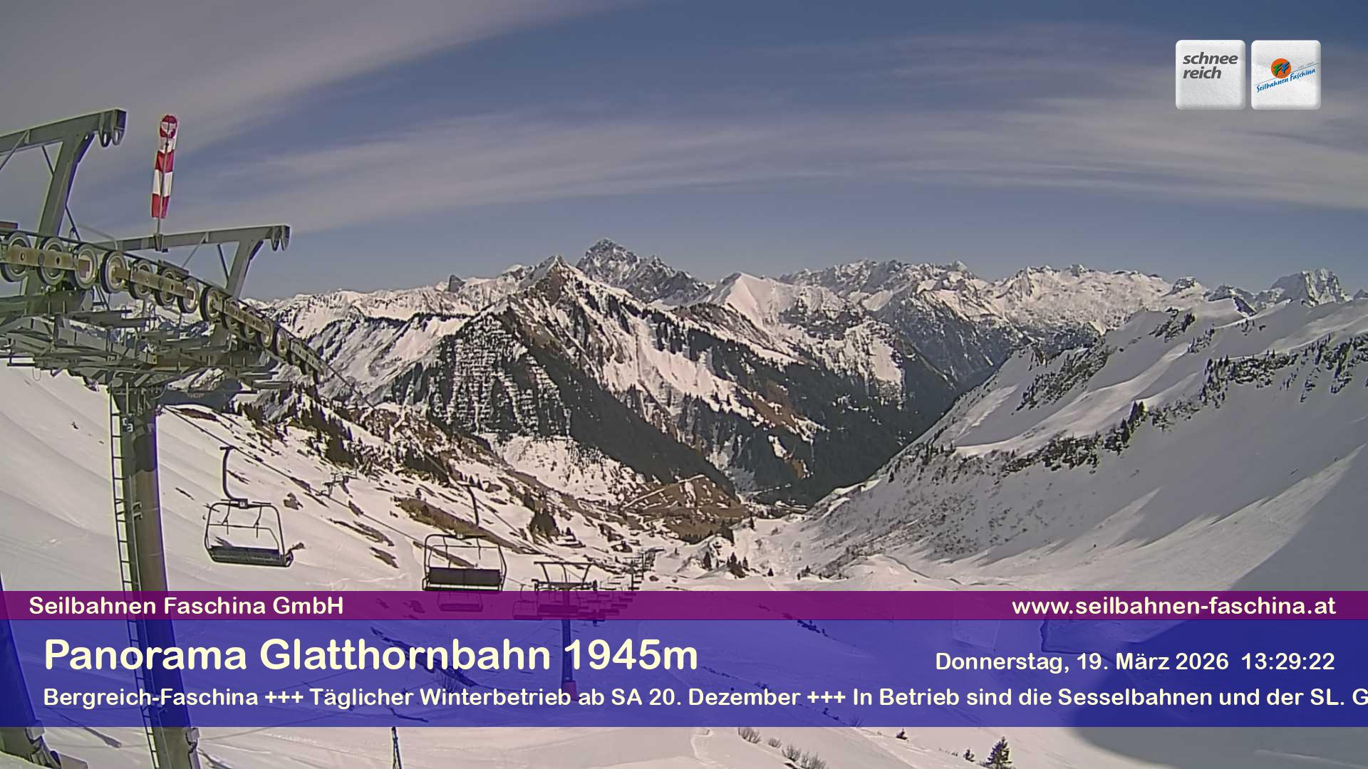Faschina - Glatthornbahn