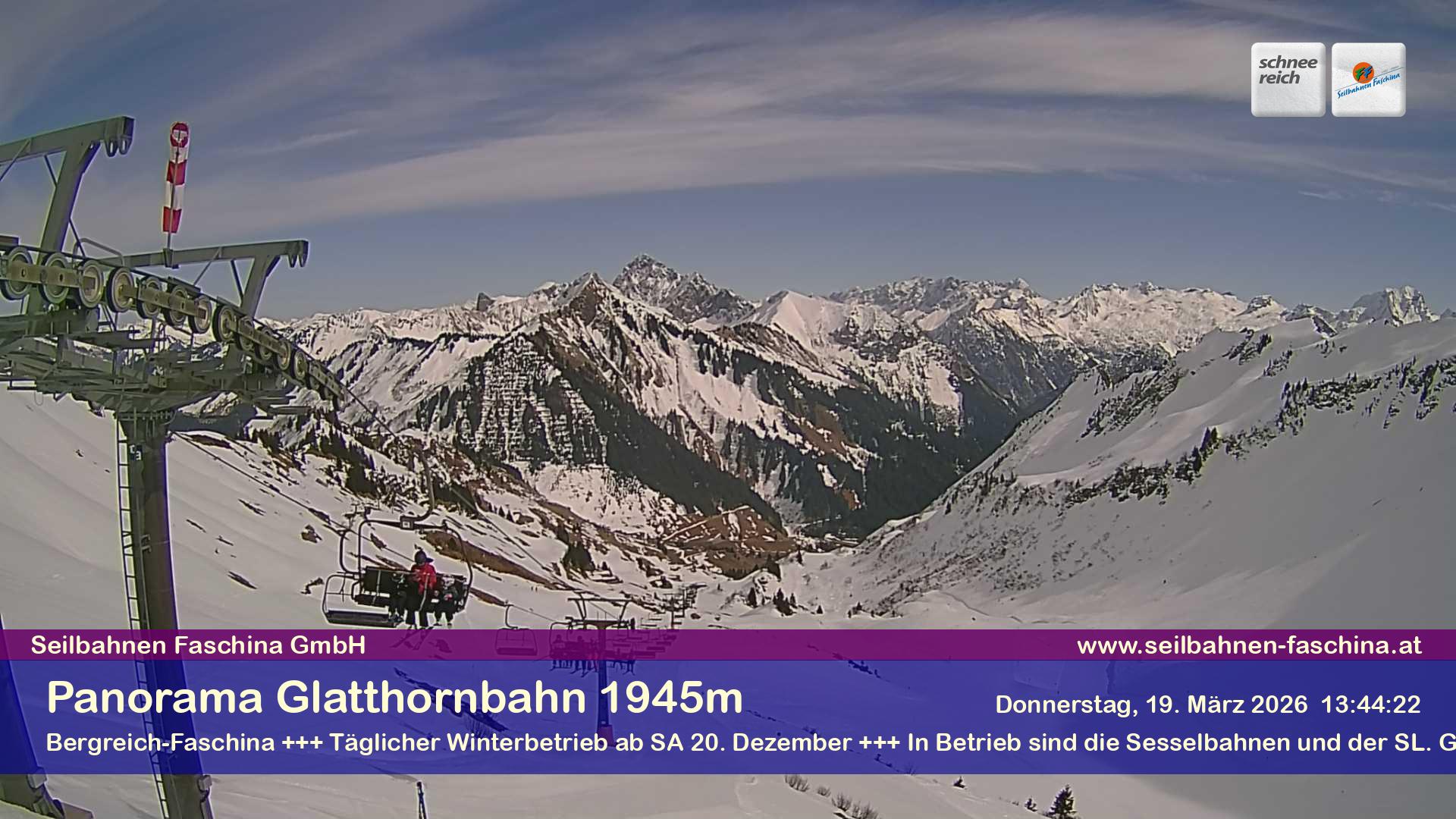 Faschina - Glatthornbahn