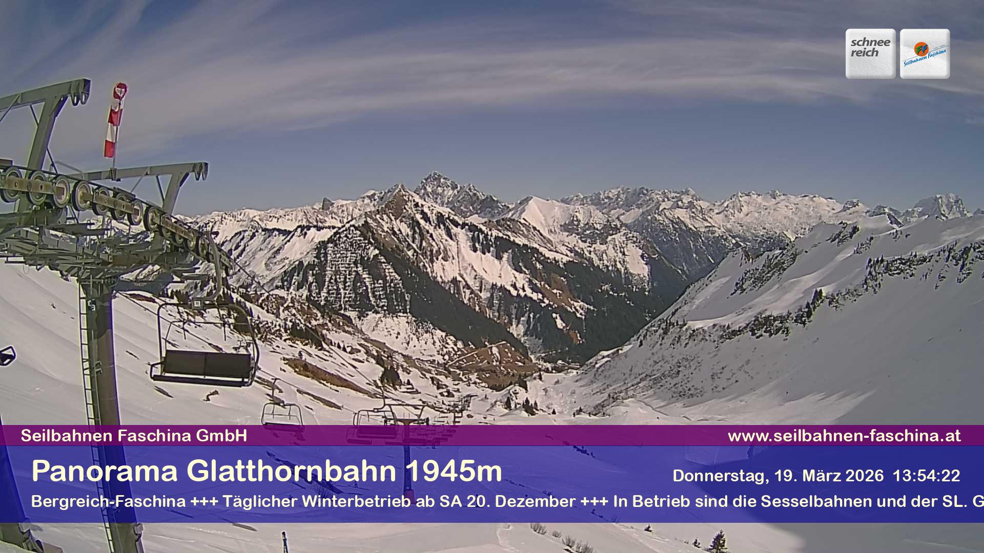 Faschina - Glatthornbahn