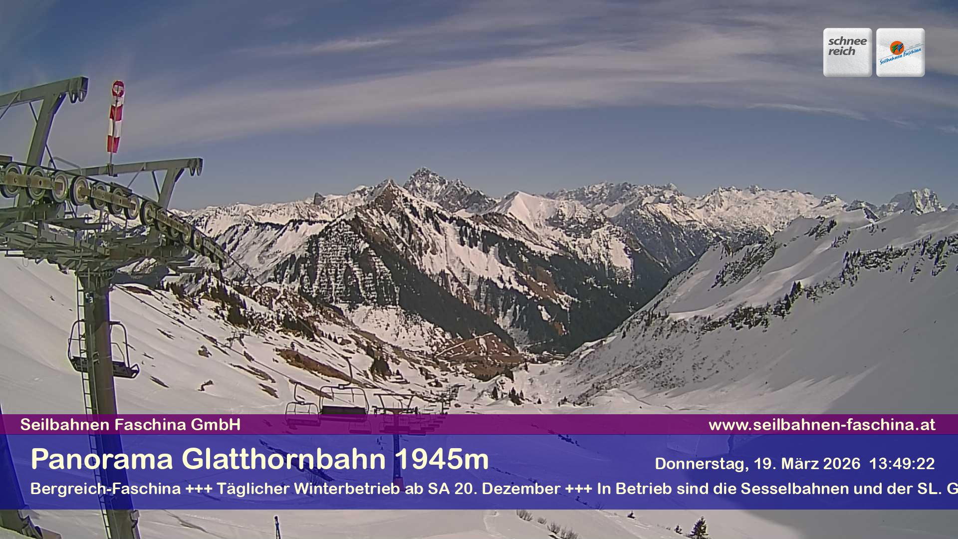Faschina - Glatthornbahn
