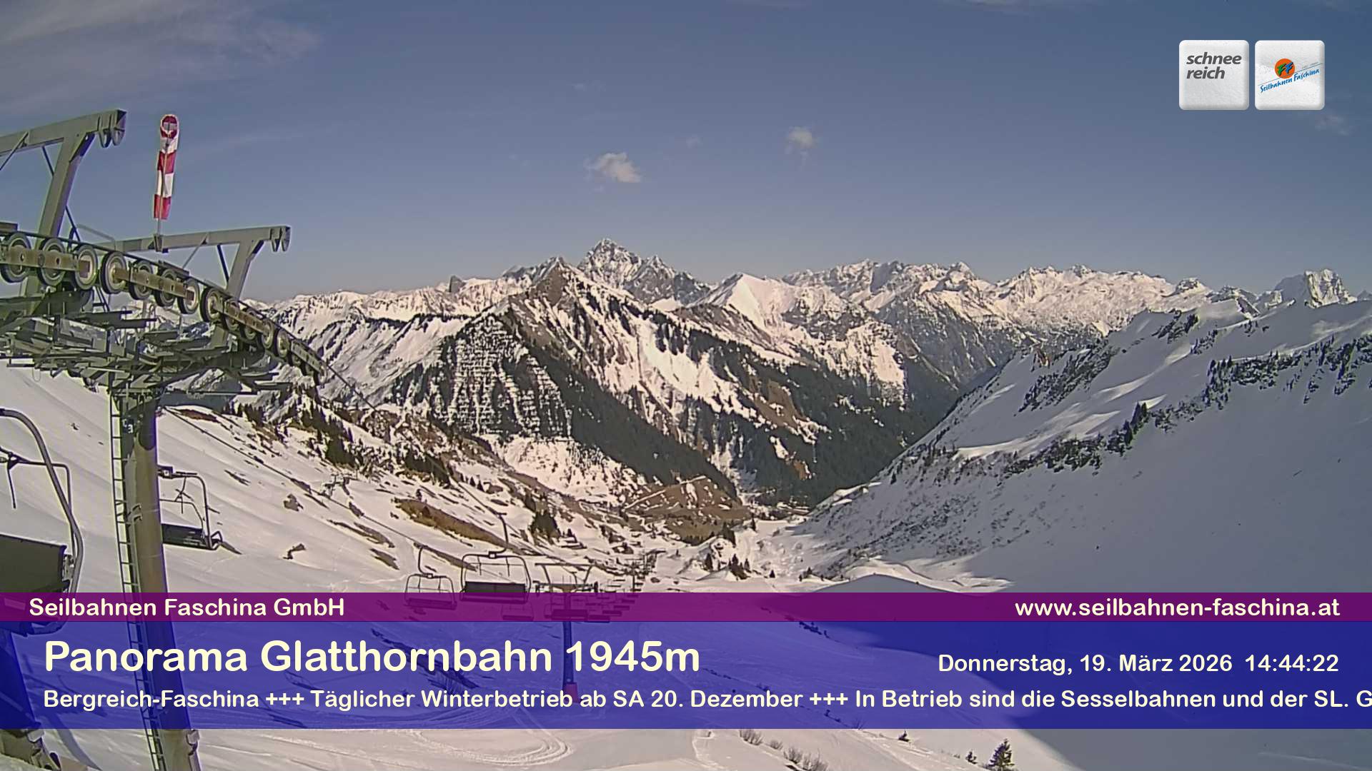 Faschina - Glatthornbahn