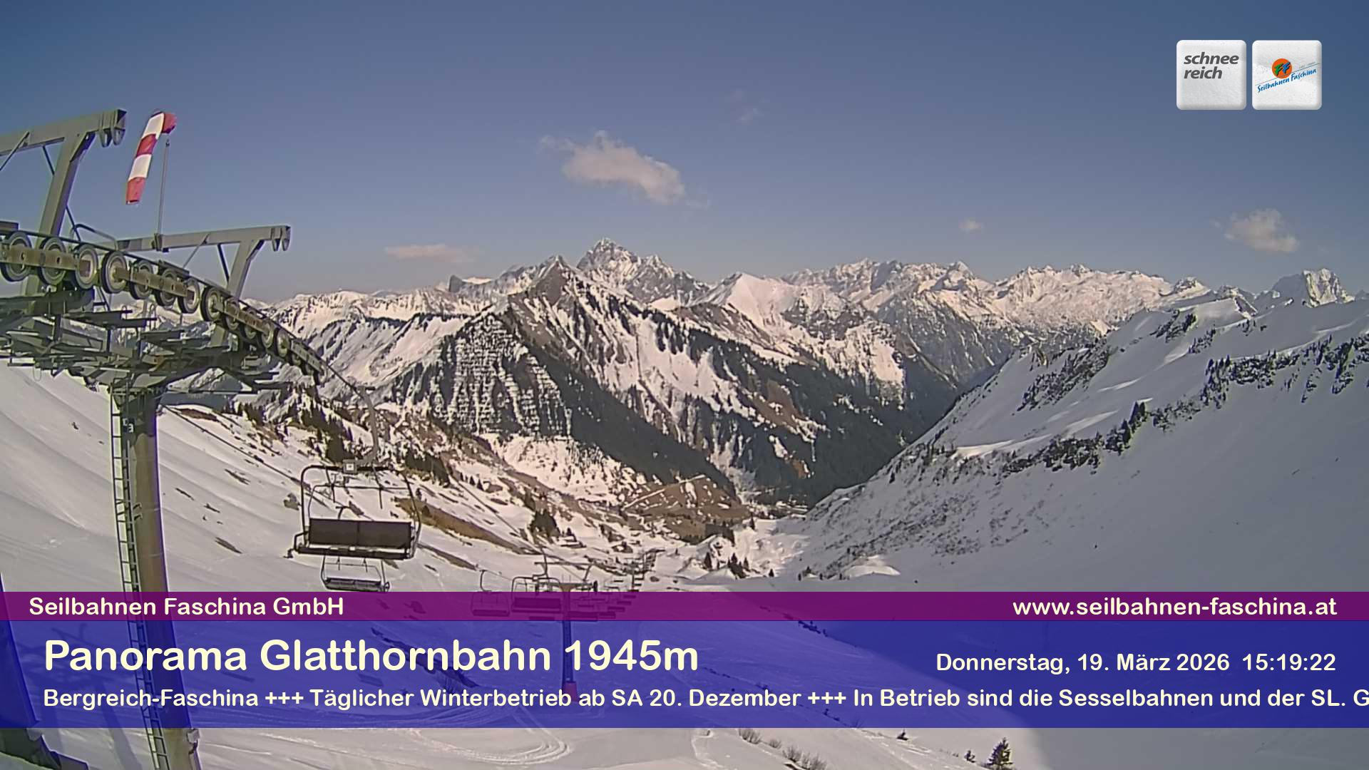 Faschina - Glatthornbahn
