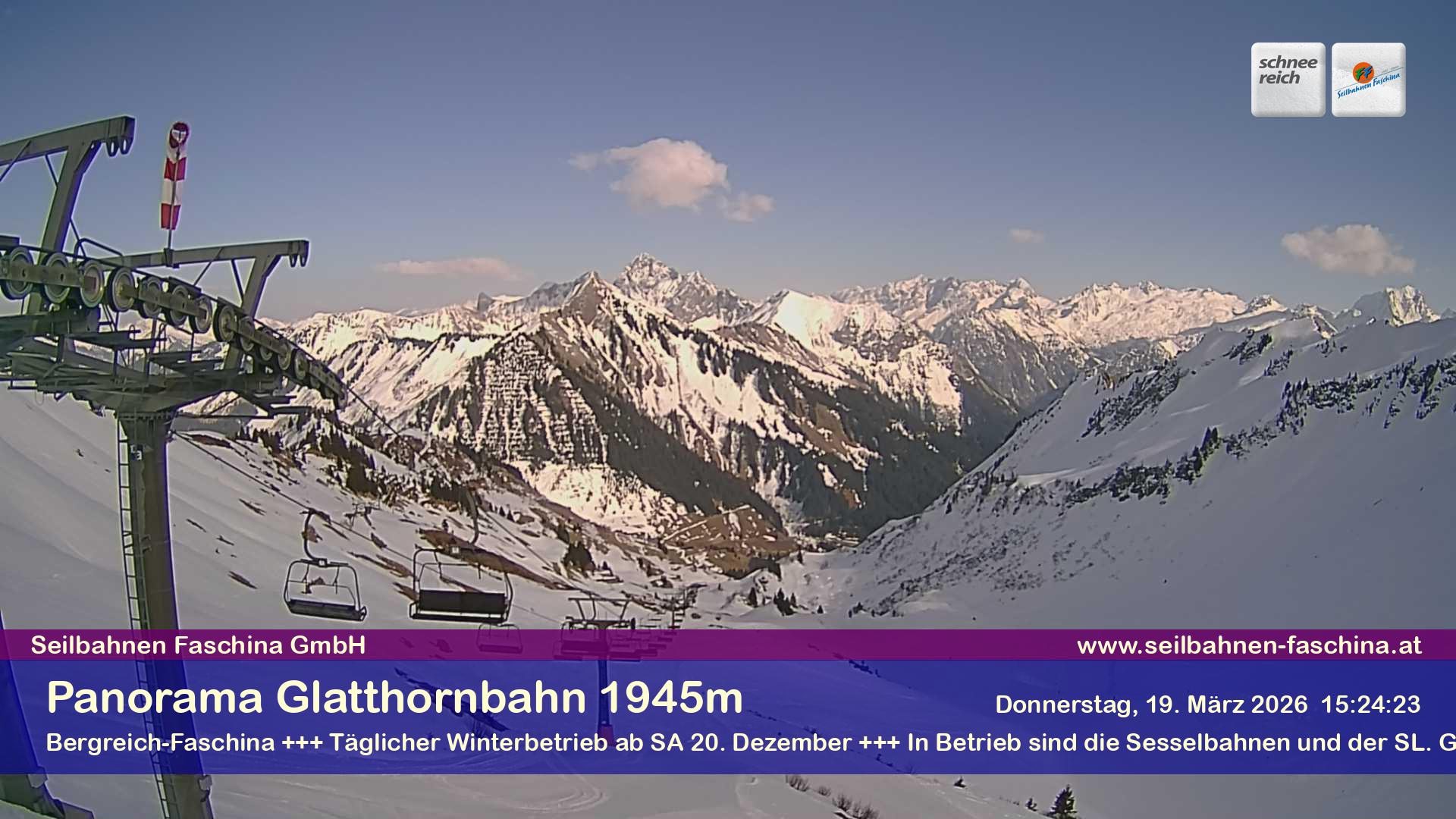 Faschina - Glatthornbahn