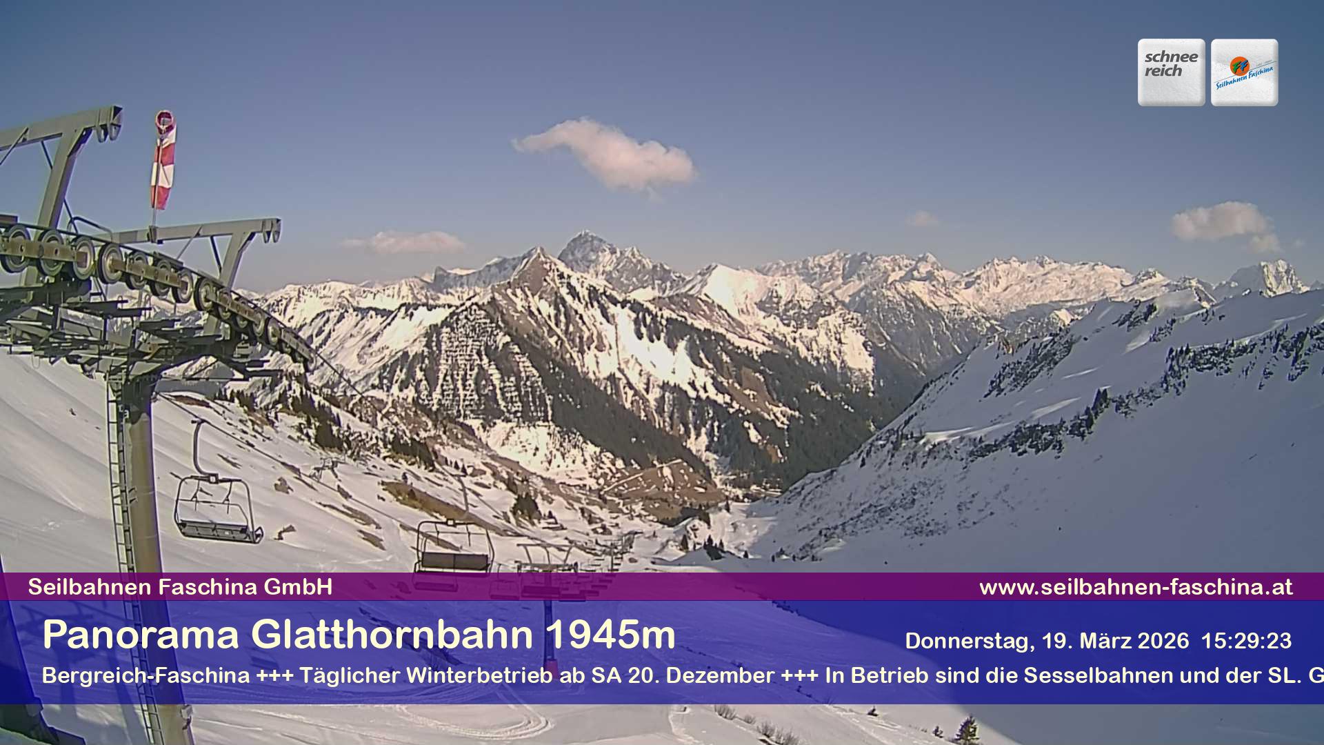 Faschina - Glatthornbahn