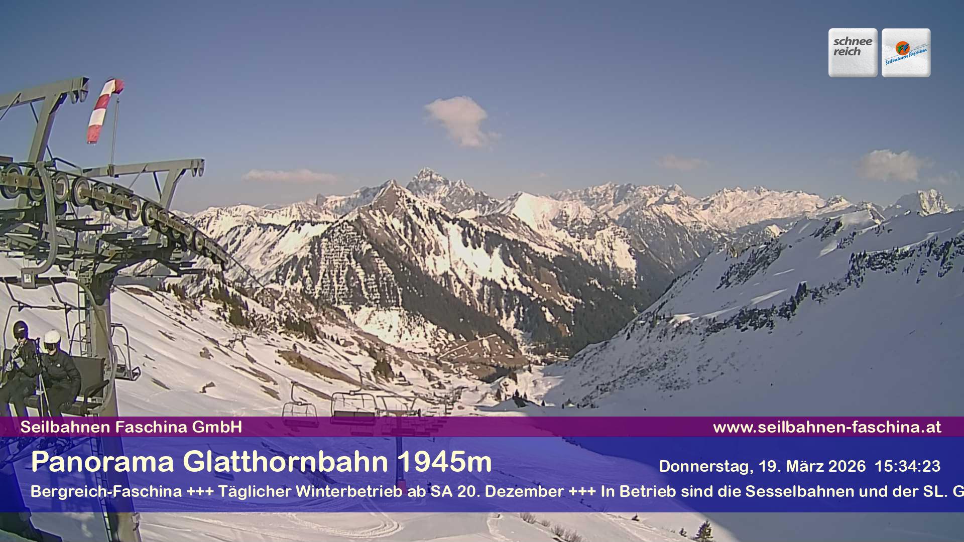 Faschina - Glatthornbahn