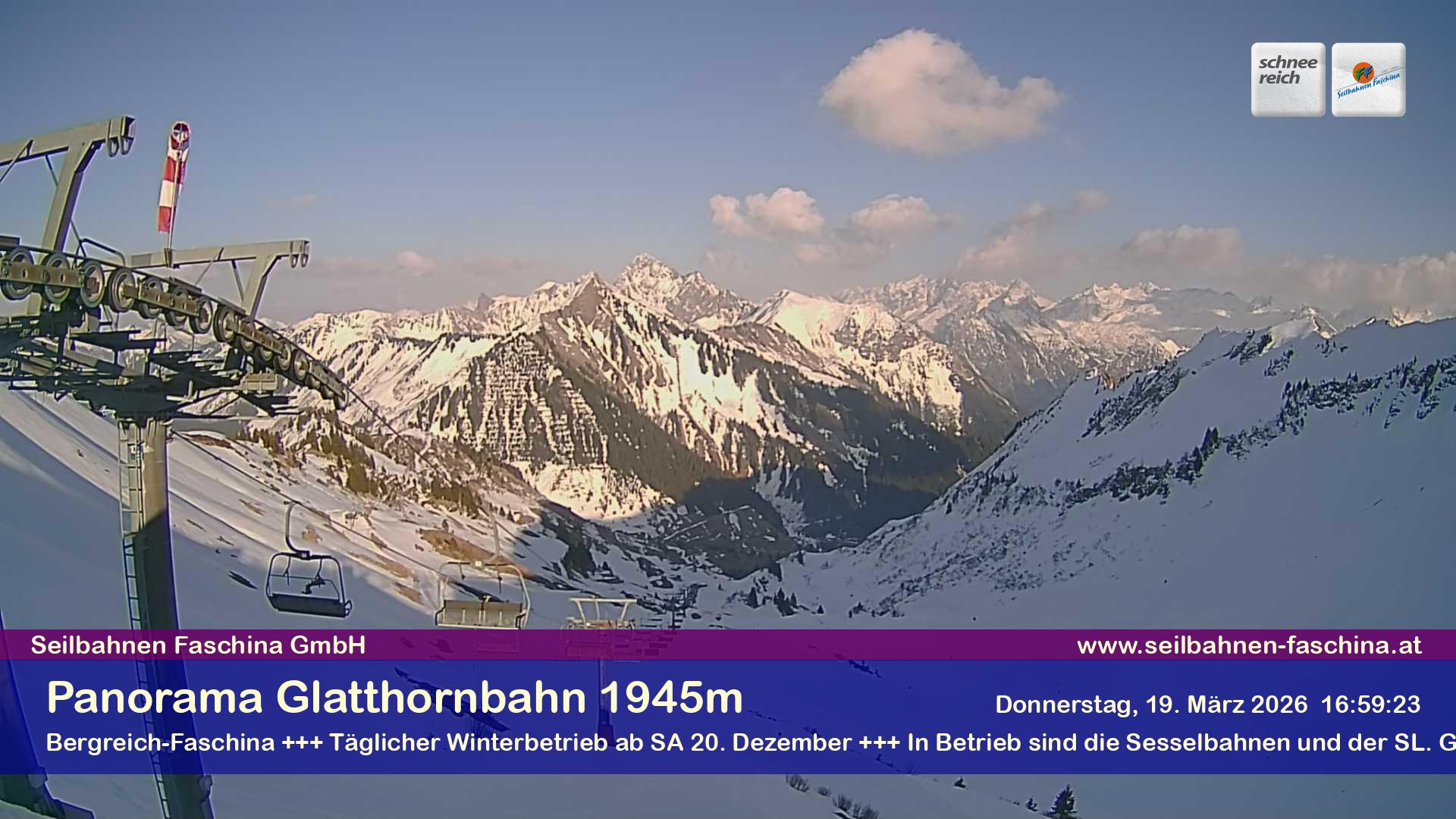 Faschina - Glatthornbahn