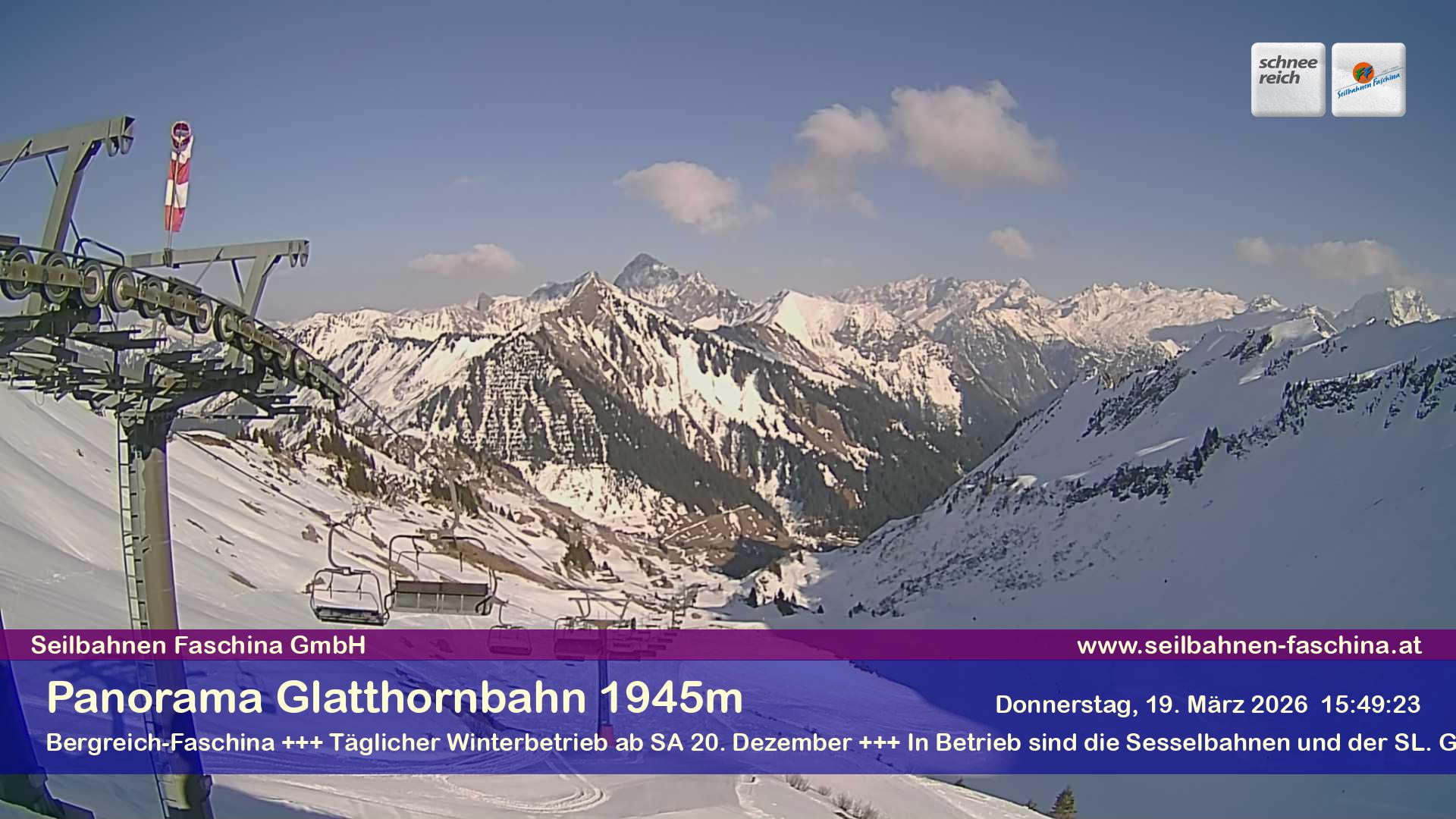 Faschina - Glatthornbahn
