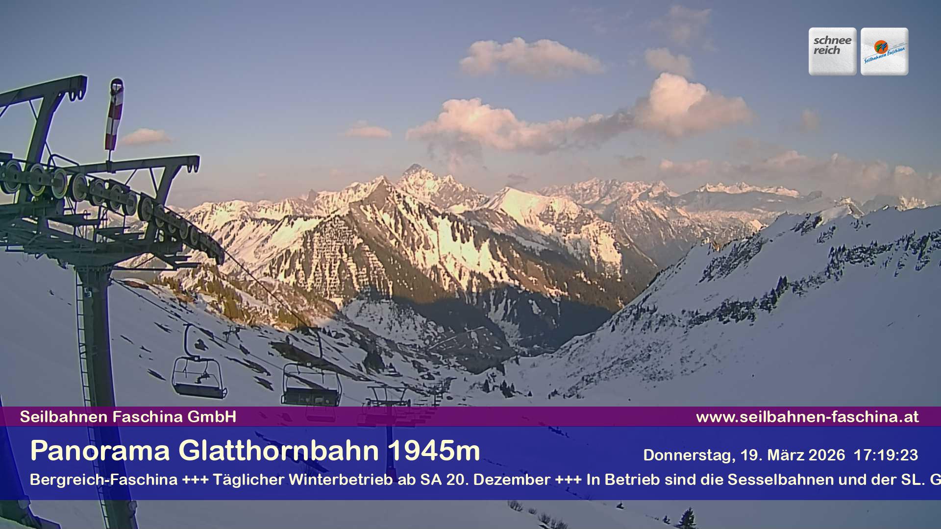 Faschina - Glatthornbahn