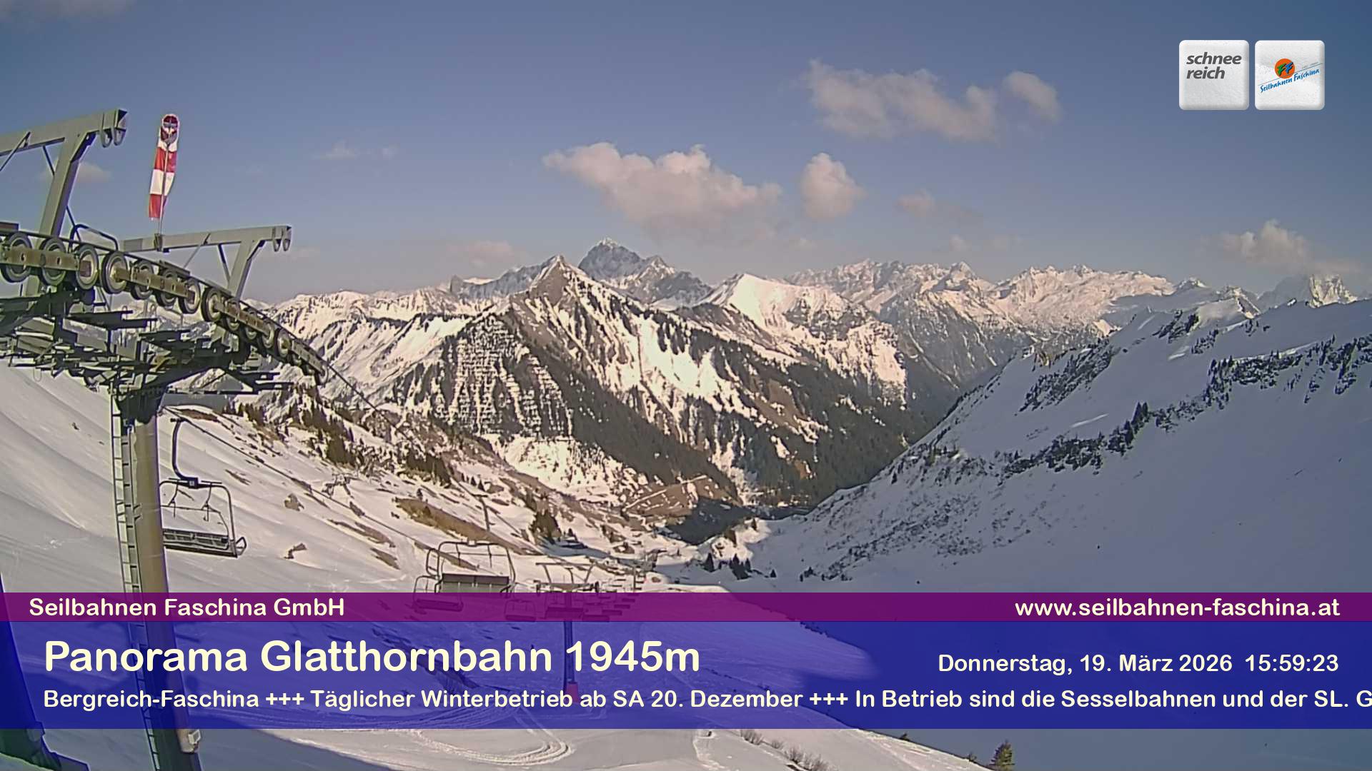 Faschina - Glatthornbahn