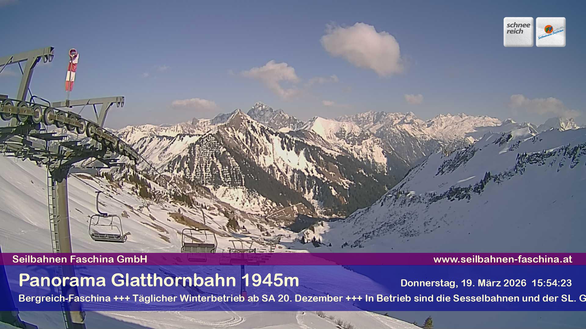 Faschina - Glatthornbahn