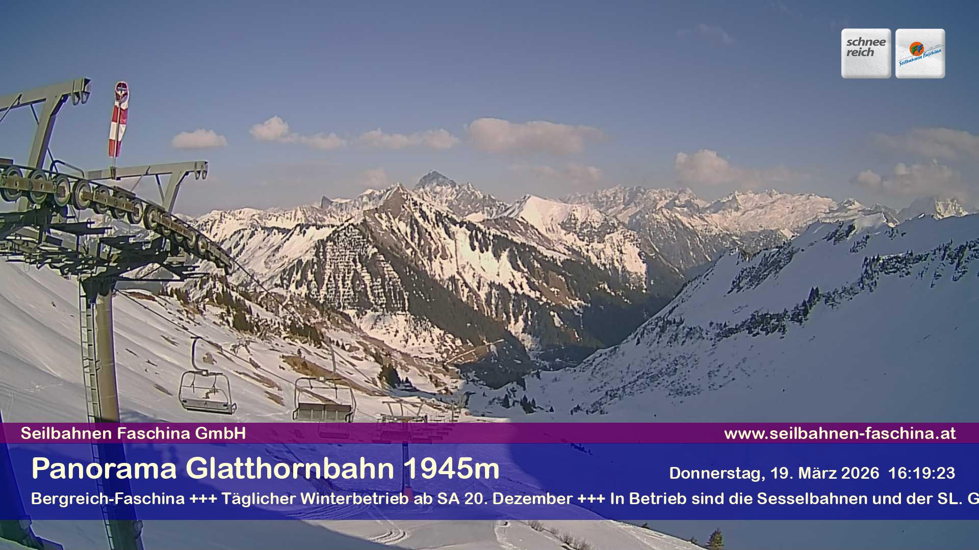 Faschina - Glatthornbahn