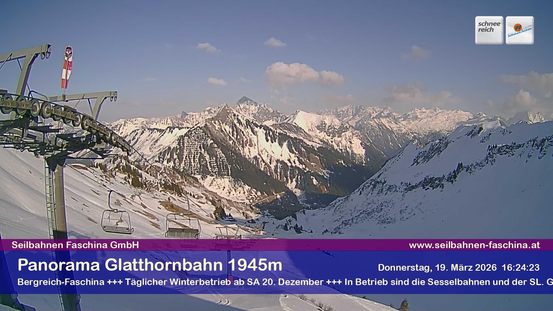 Faschina - Glatthornbahn