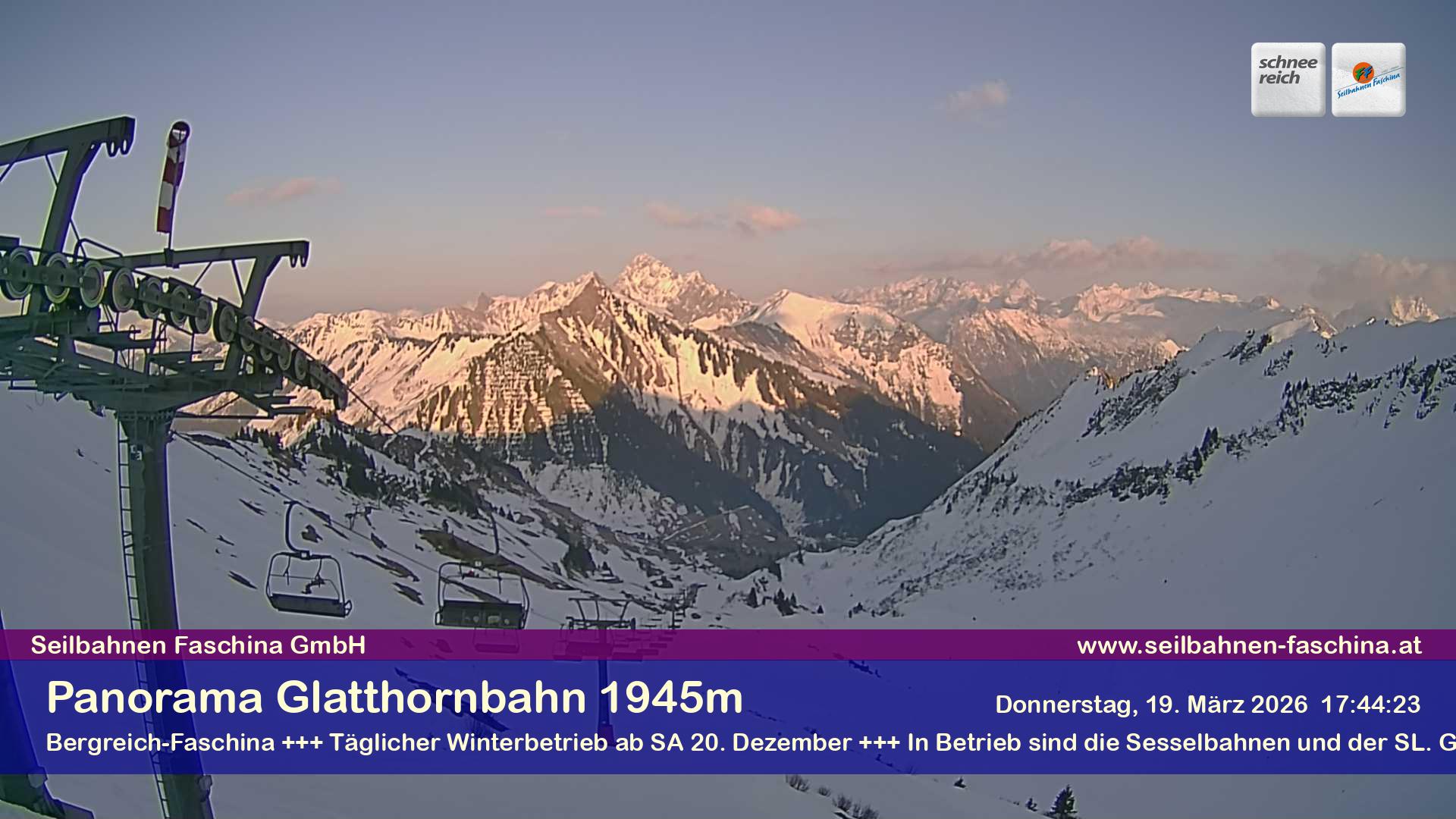 Faschina - Glatthornbahn