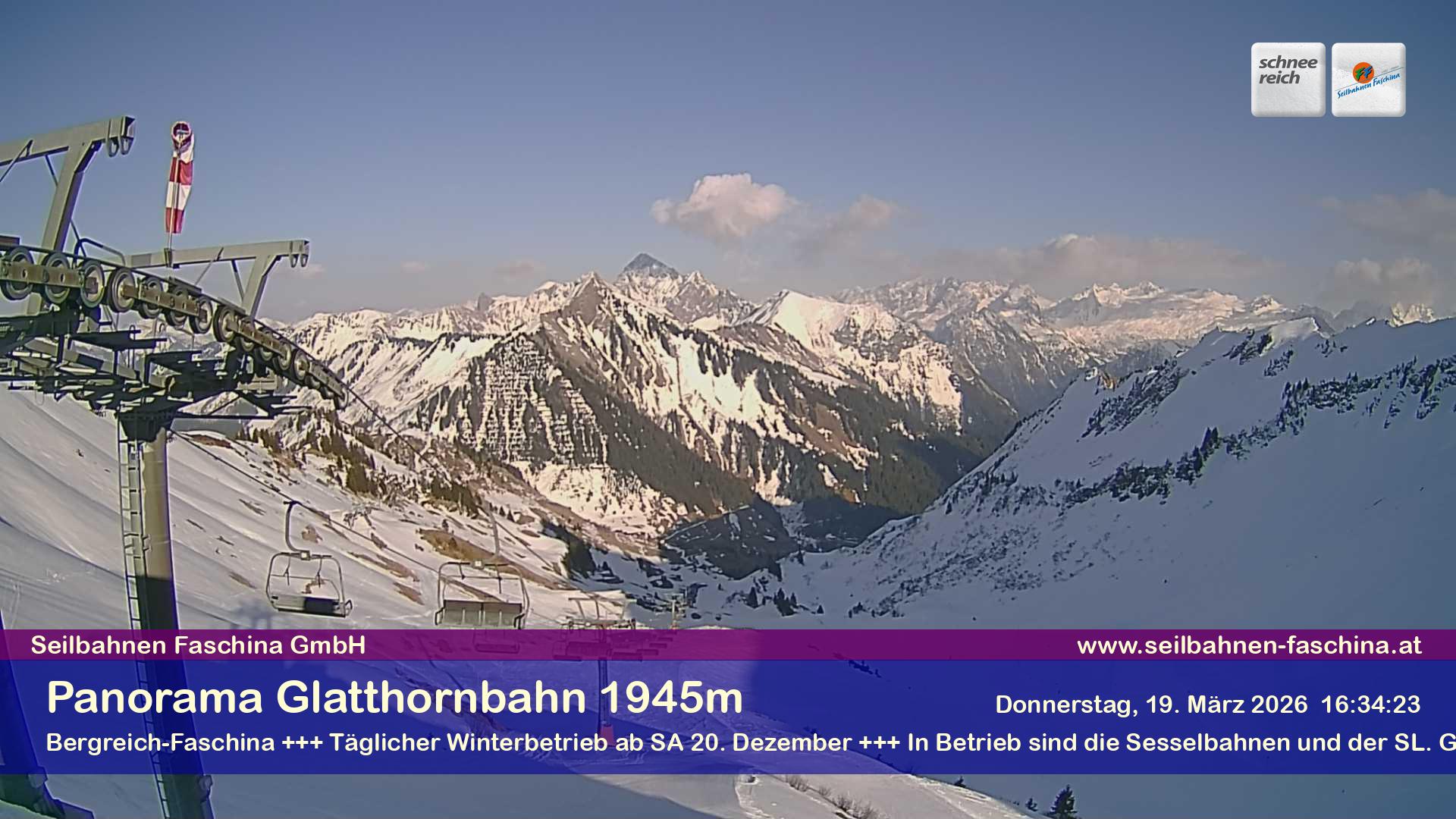 Faschina - Glatthornbahn
