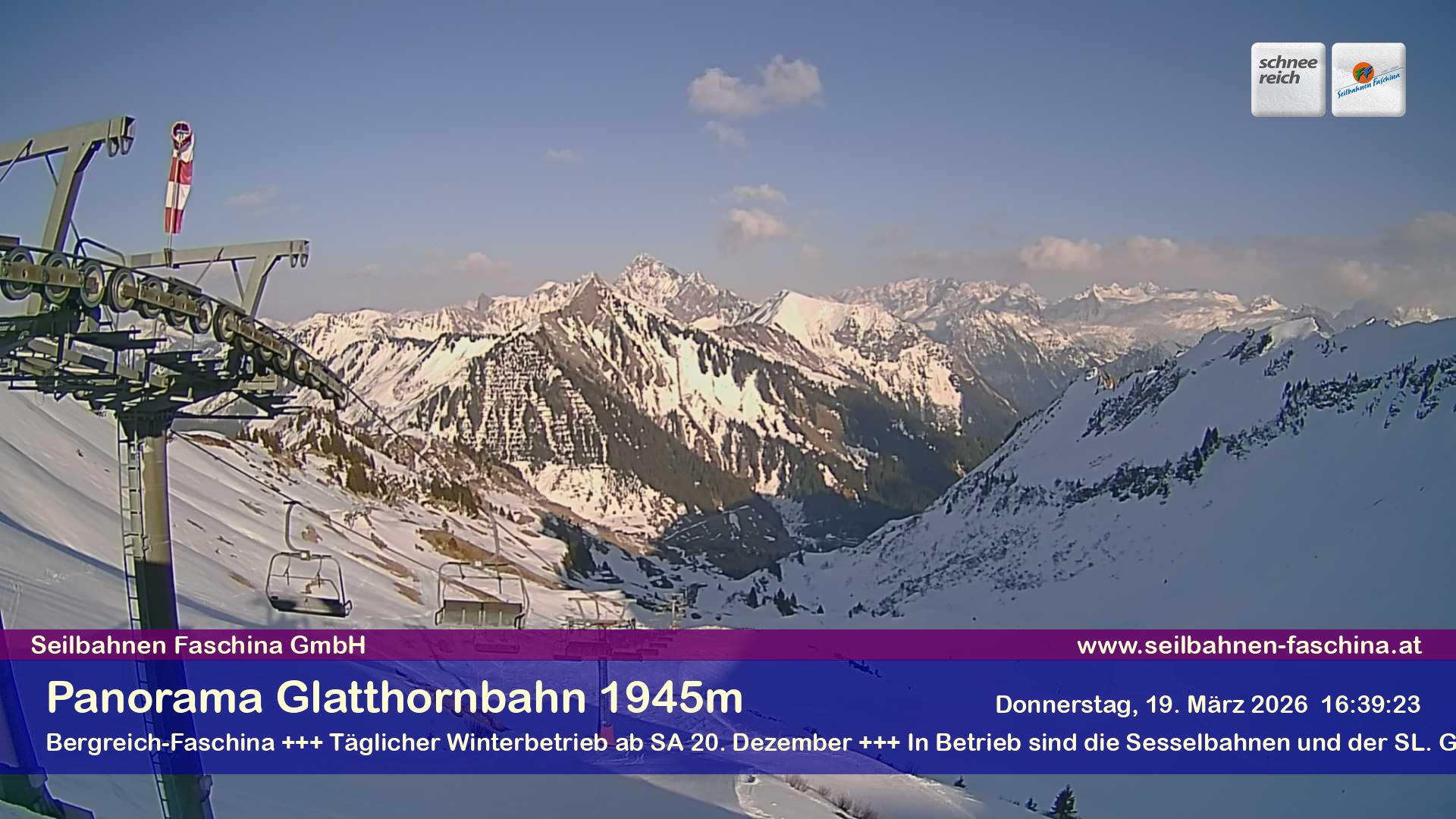 Faschina - Glatthornbahn