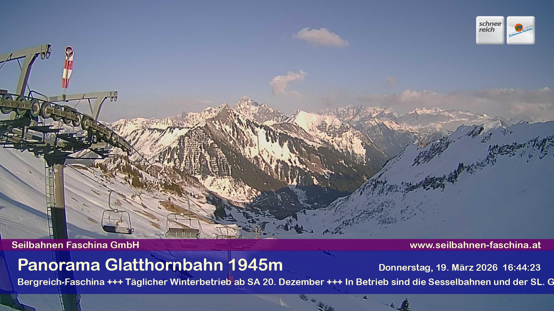 Faschina - Glatthornbahn