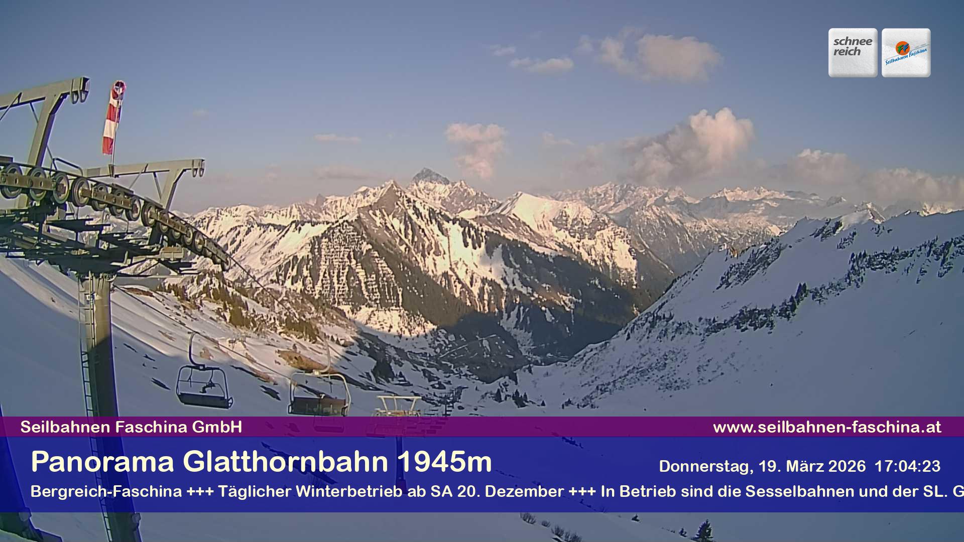 Faschina - Glatthornbahn