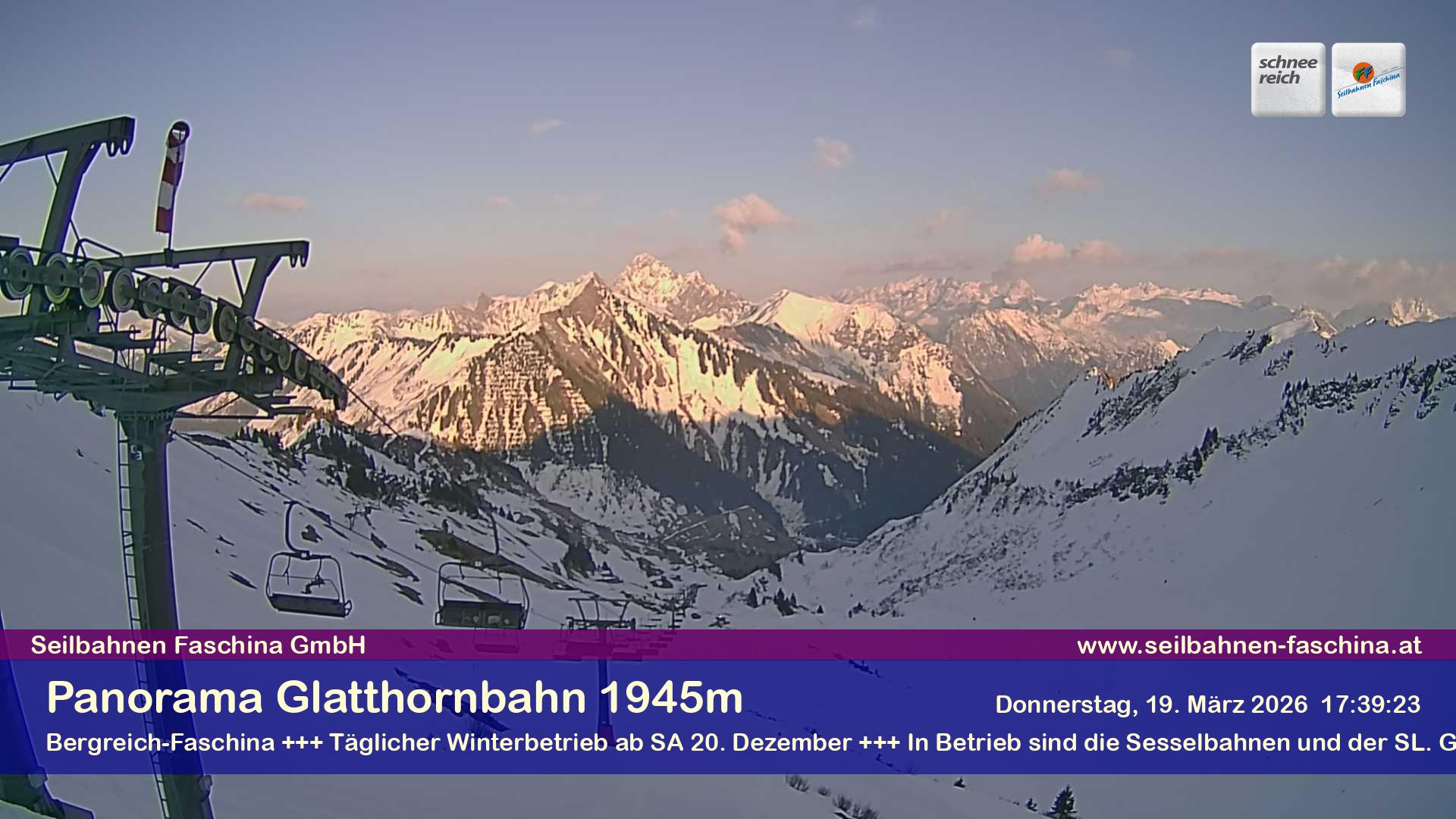 Faschina - Glatthornbahn