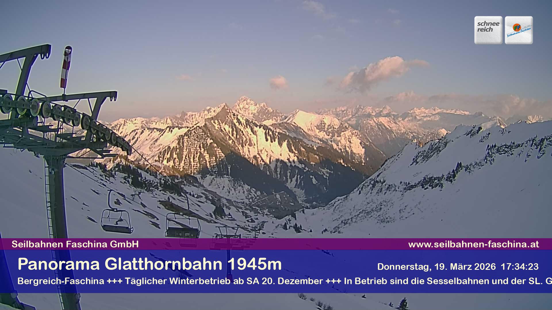 Faschina - Glatthornbahn