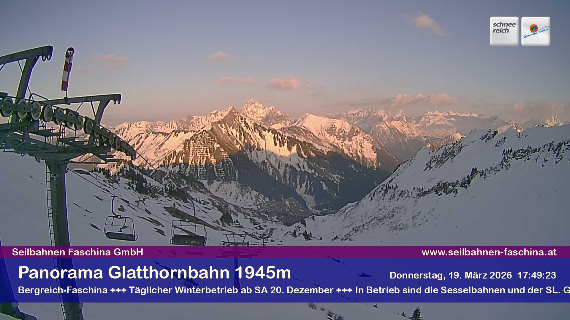 Faschina - Glatthornbahn