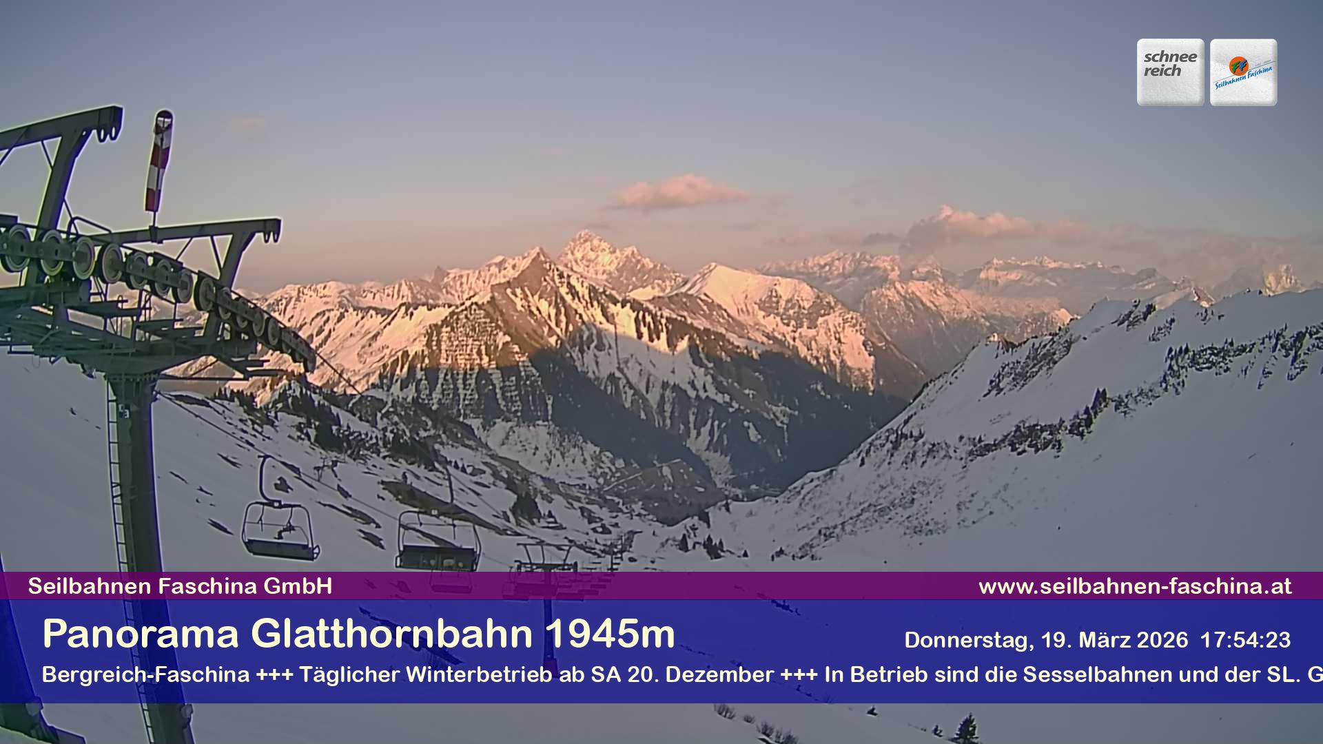 Faschina - Glatthornbahn