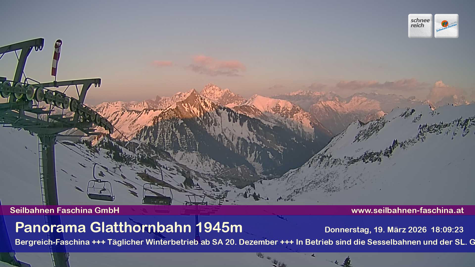 Faschina - Glatthornbahn