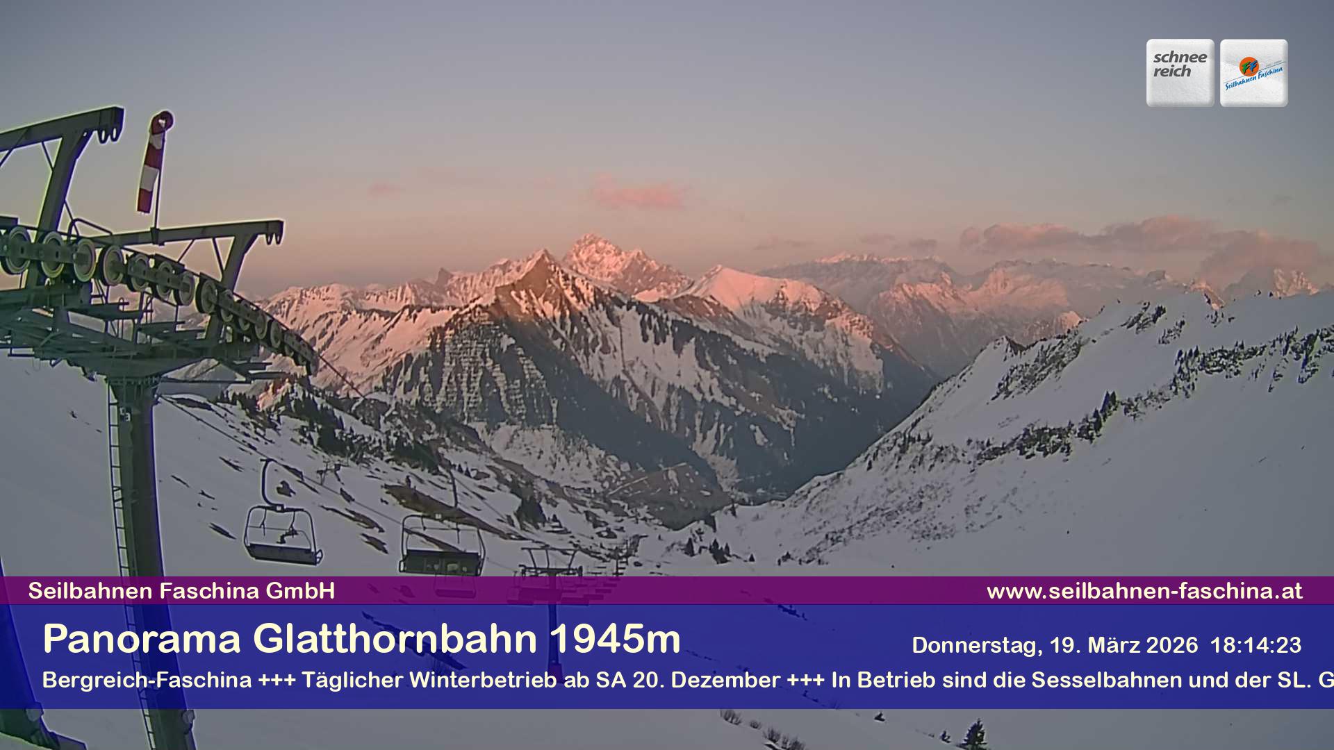 Faschina - Glatthornbahn