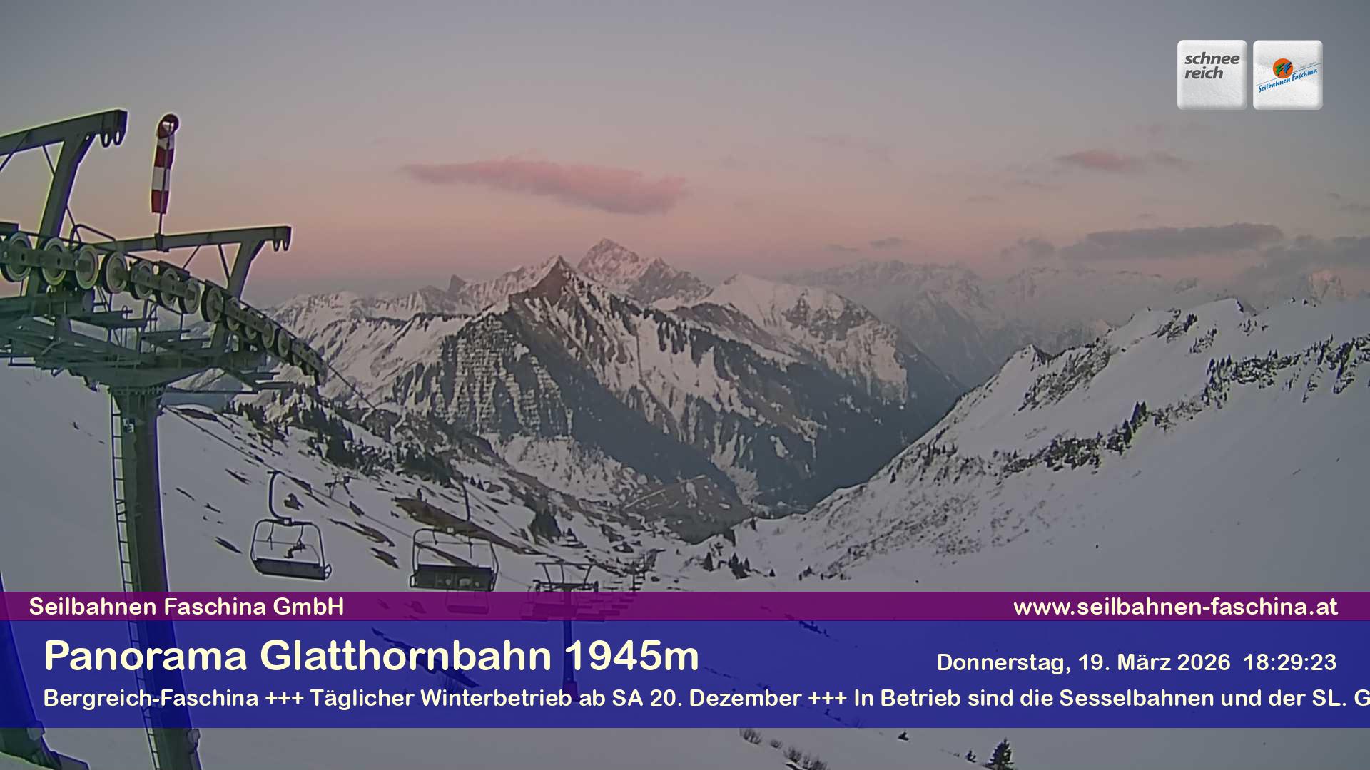 Faschina - Glatthornbahn