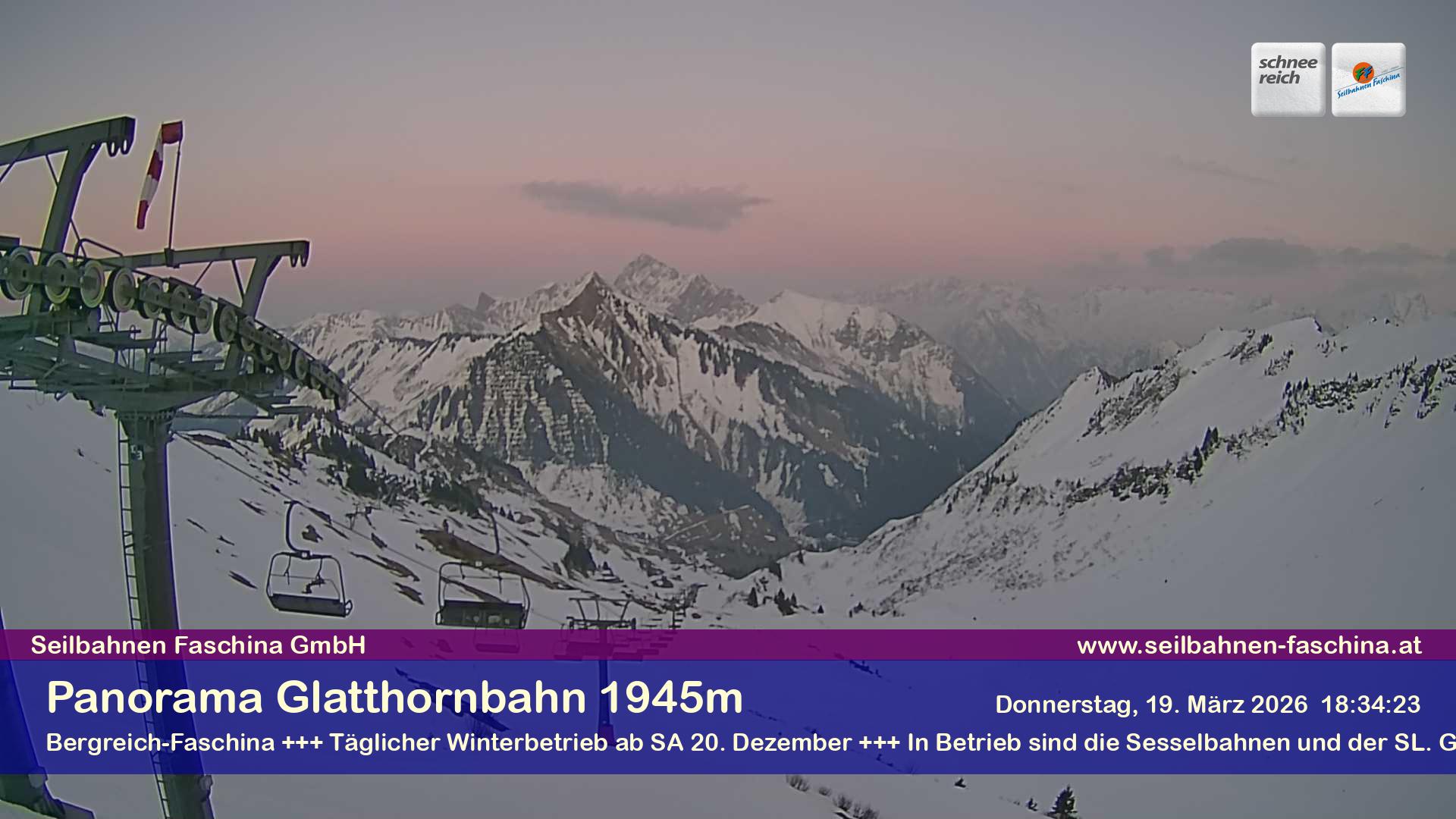 Faschina - Glatthornbahn