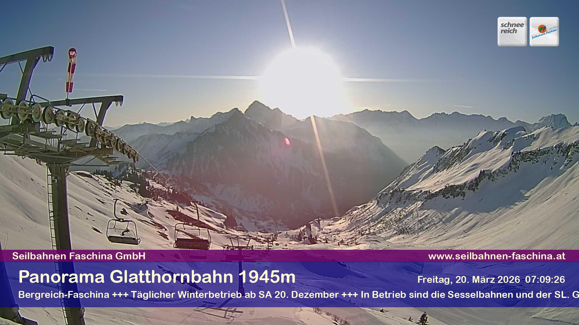 Faschina - Glatthornbahn
