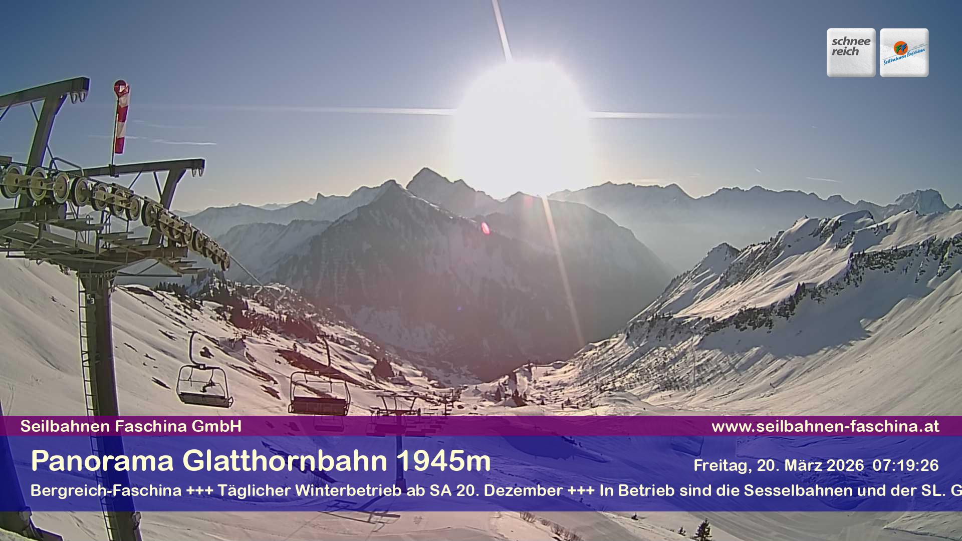 Faschina - Glatthornbahn