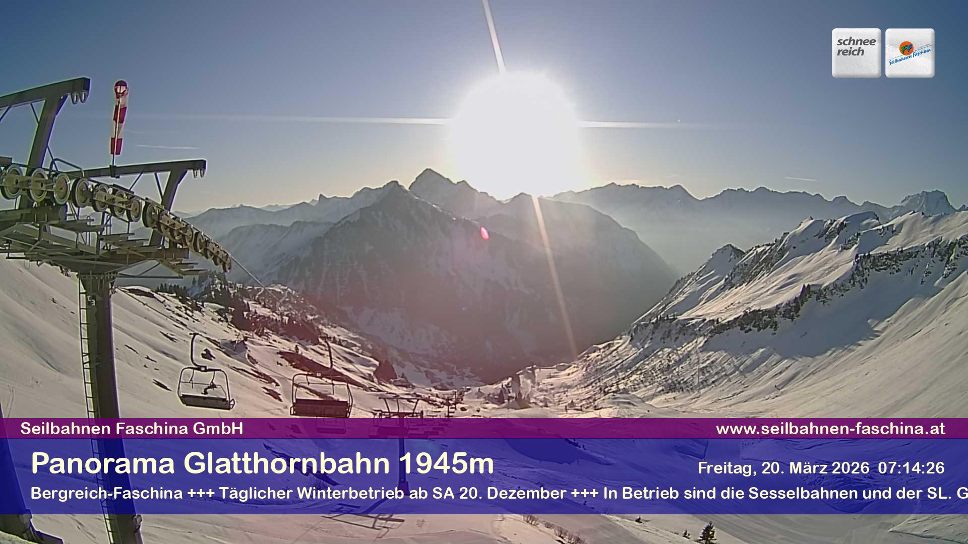 Faschina - Glatthornbahn