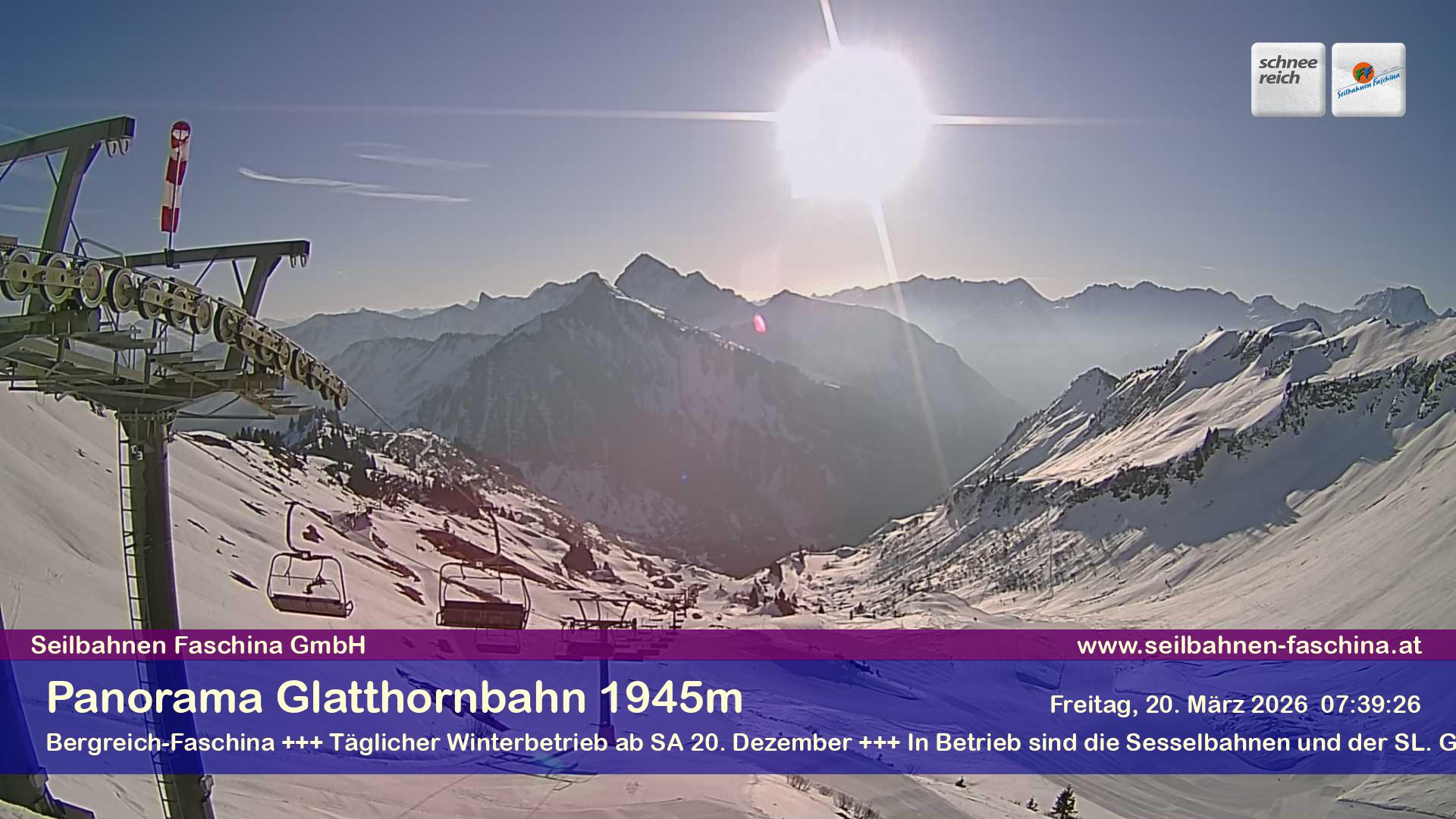 Faschina - Glatthornbahn