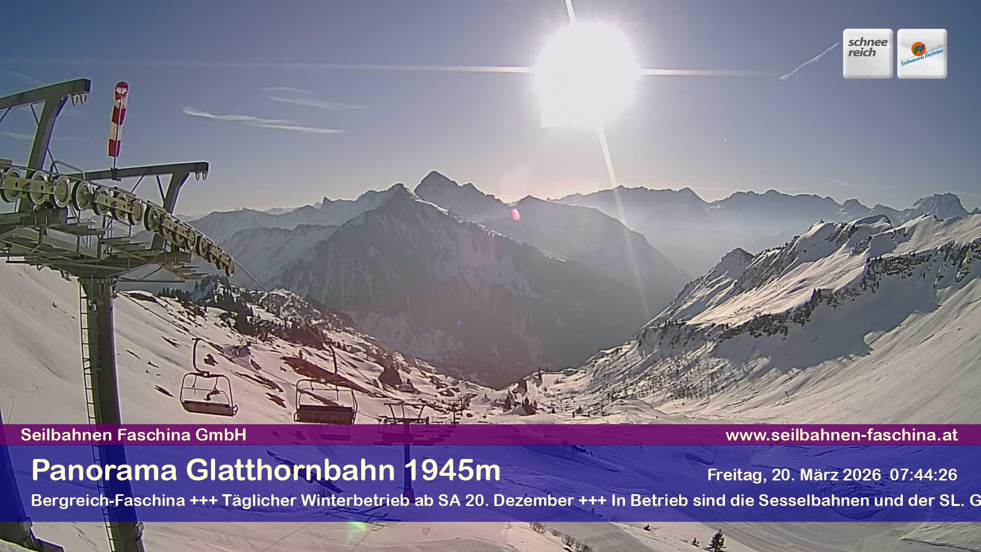 Faschina - Glatthornbahn