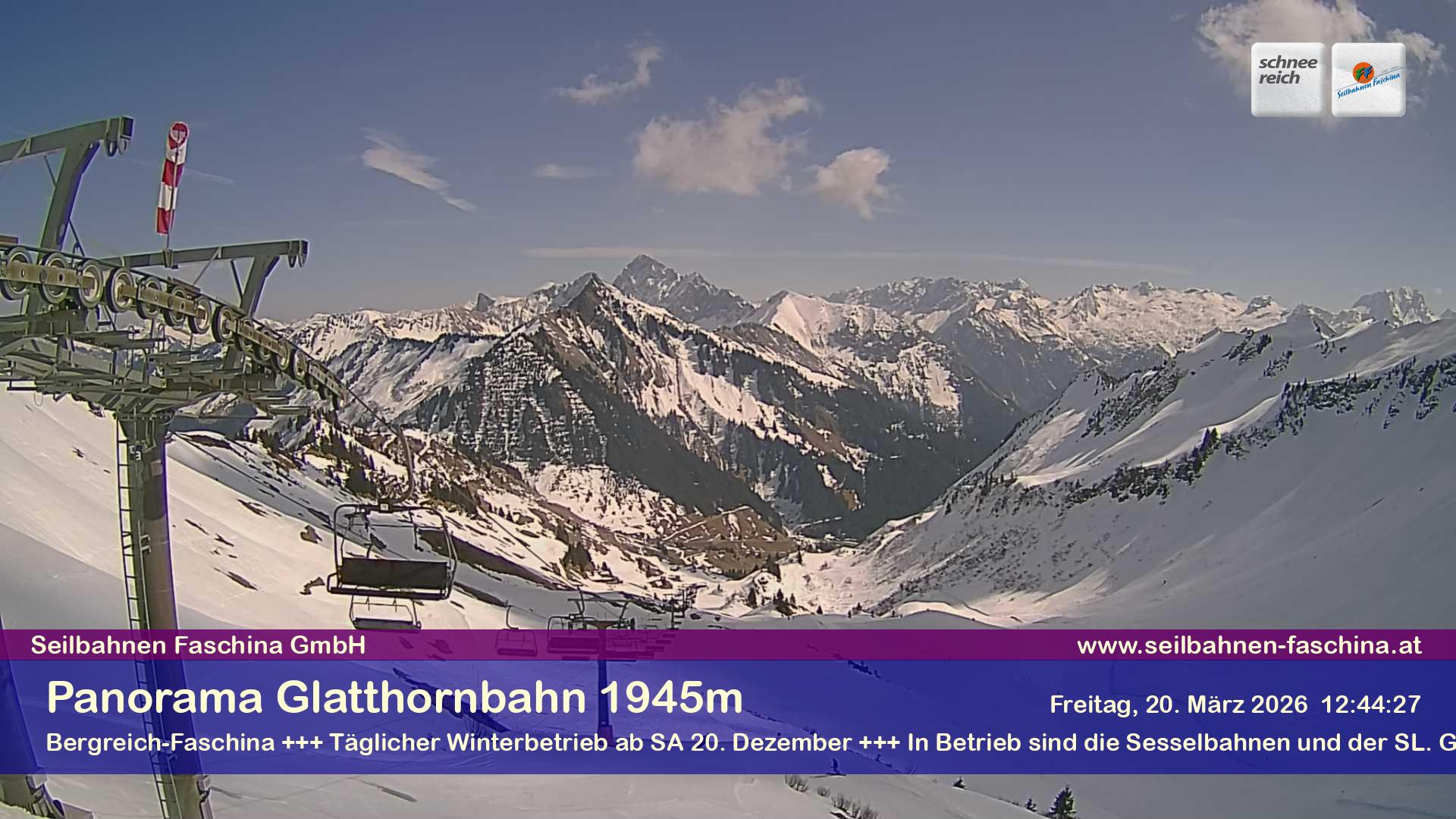 Faschina - Glatthornbahn