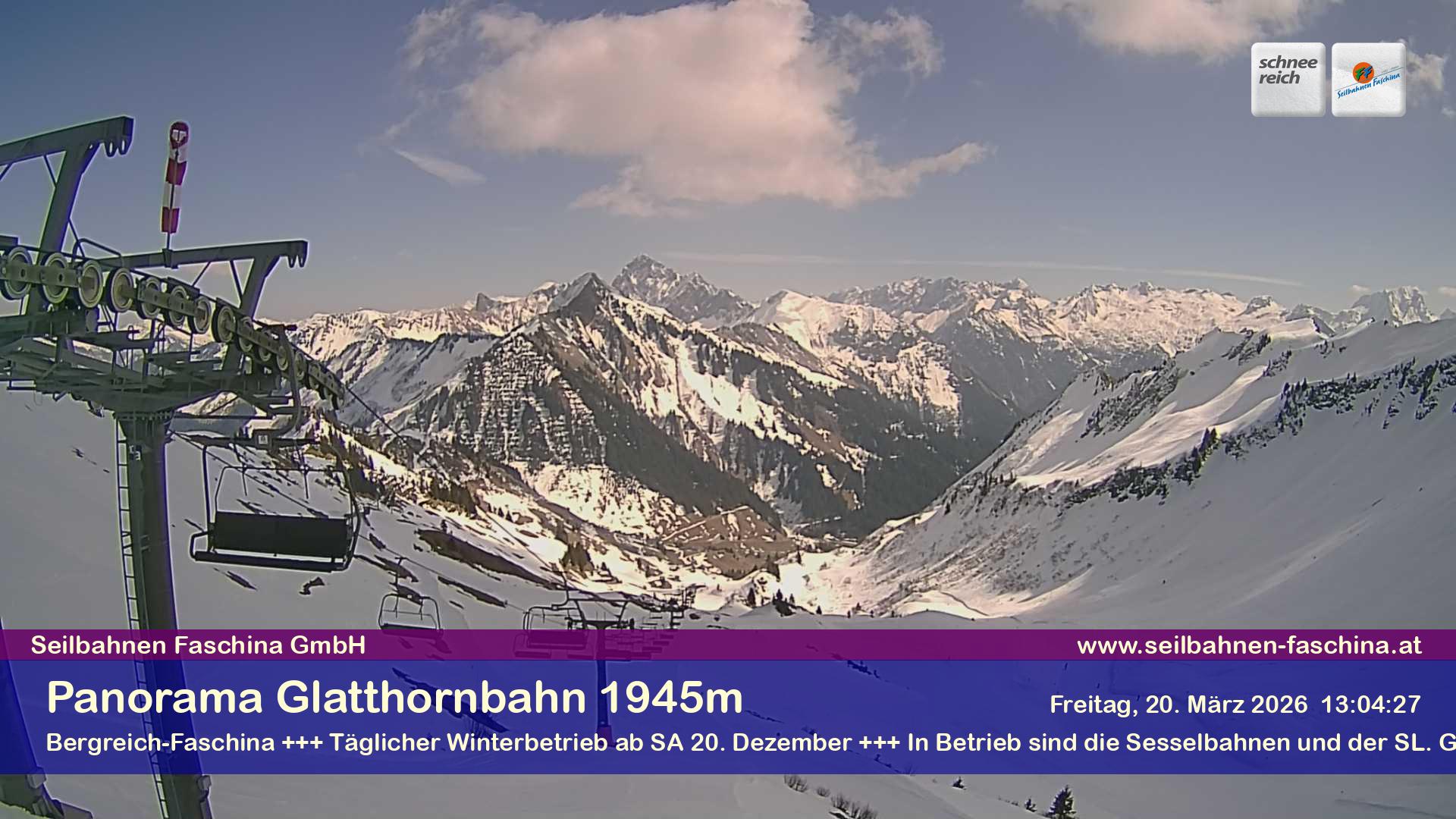 Faschina - Glatthornbahn