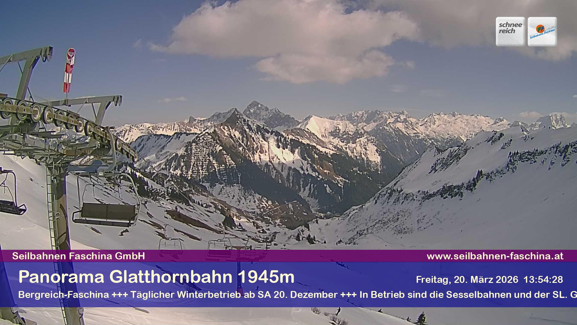 Faschina - Glatthornbahn