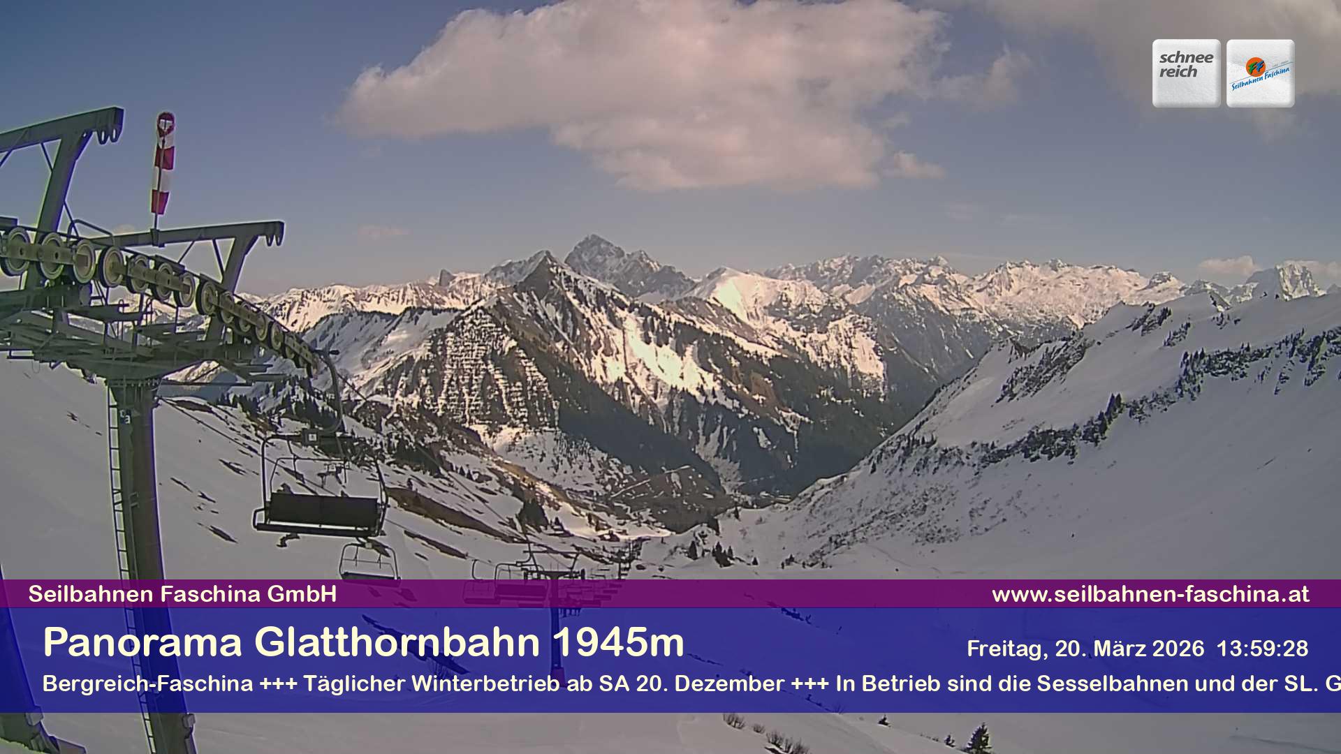 Faschina - Glatthornbahn