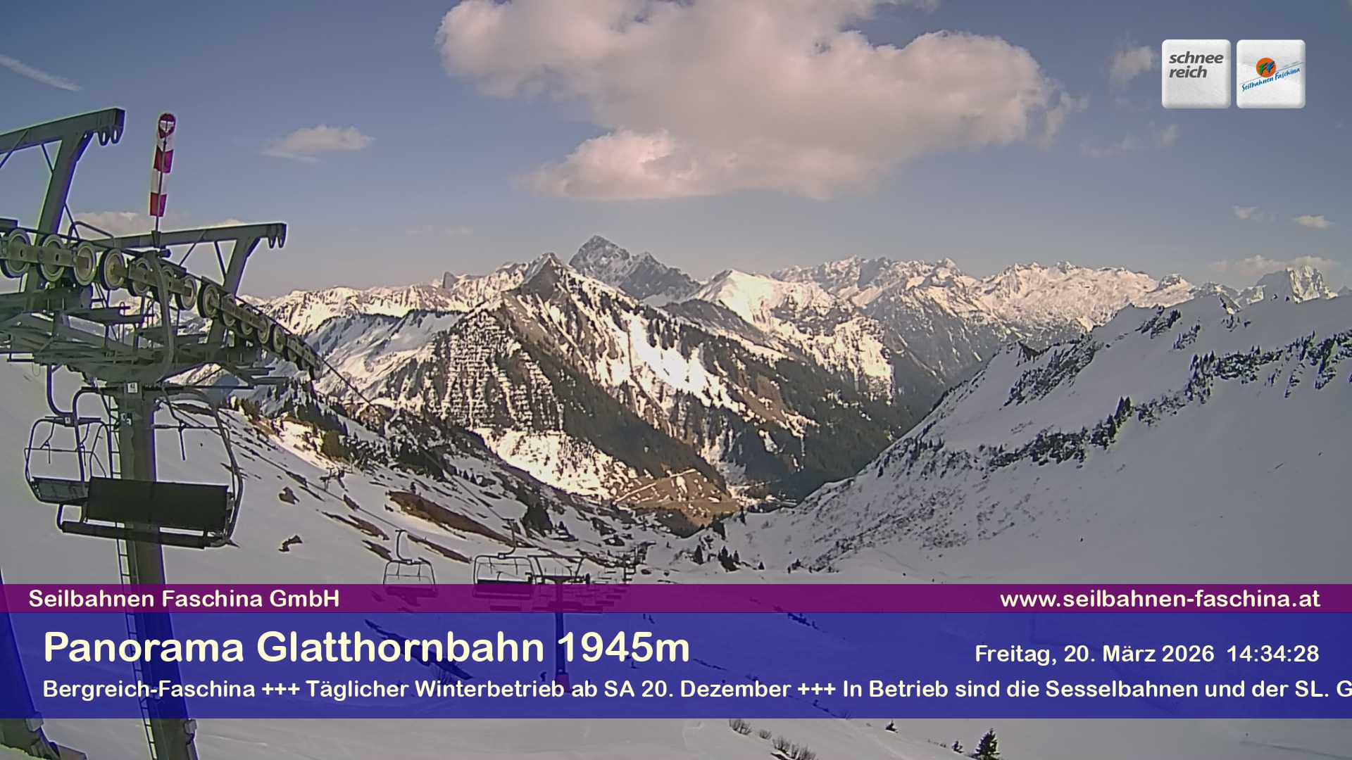 Faschina - Glatthornbahn